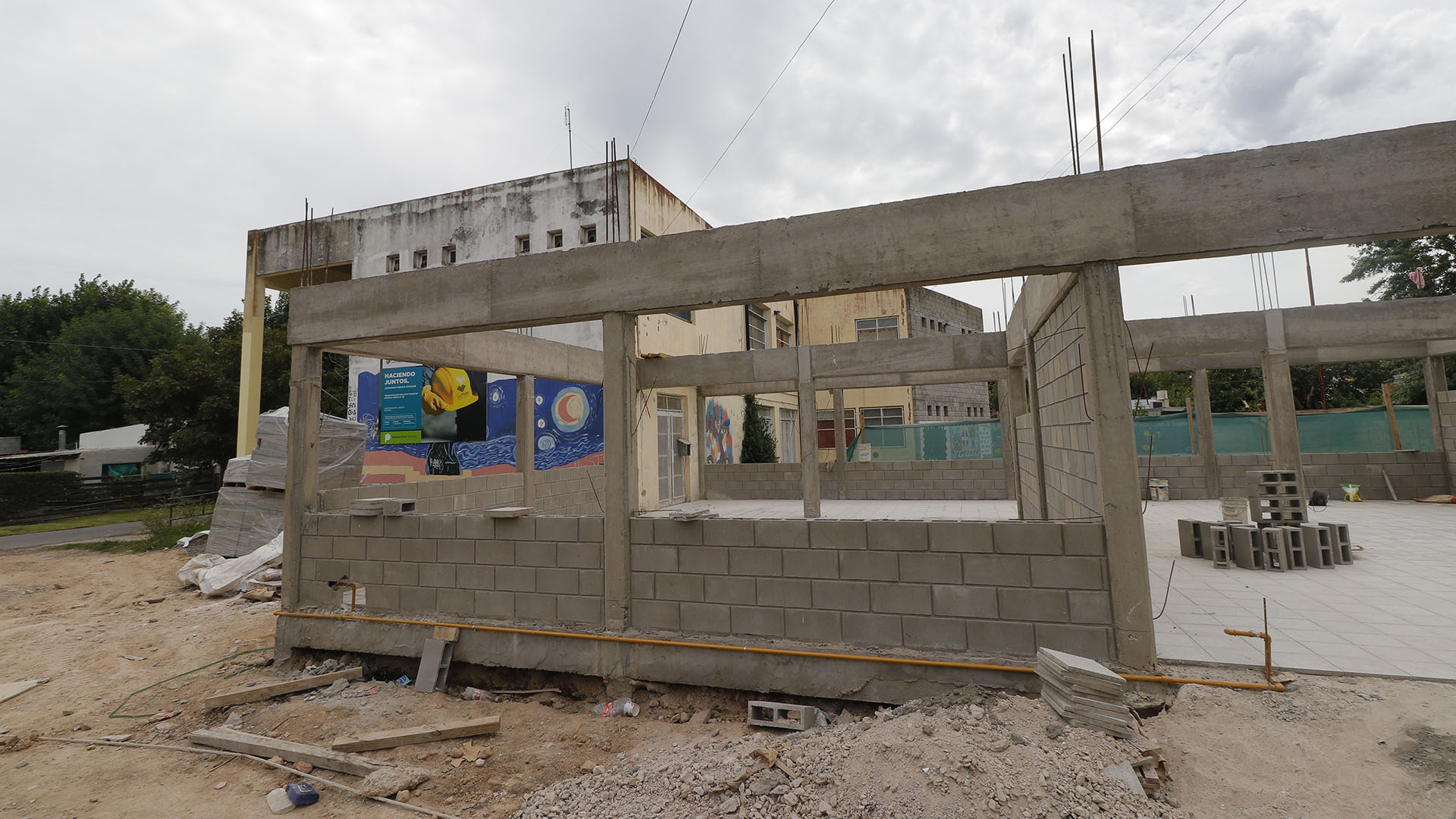 La Secundaria 28 de La Plata, con refacciones