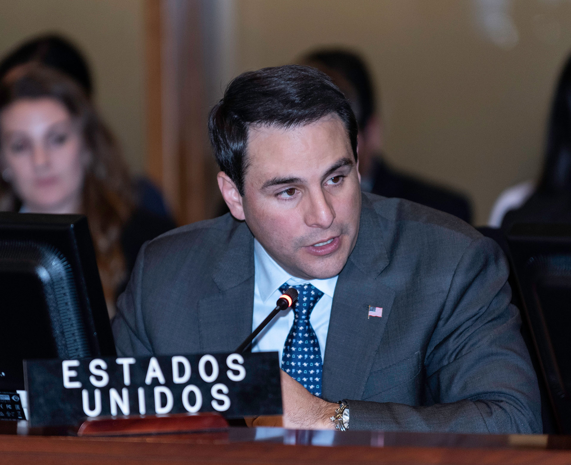 Carlos Trujillo, el embajador norteamericano ante la OEA