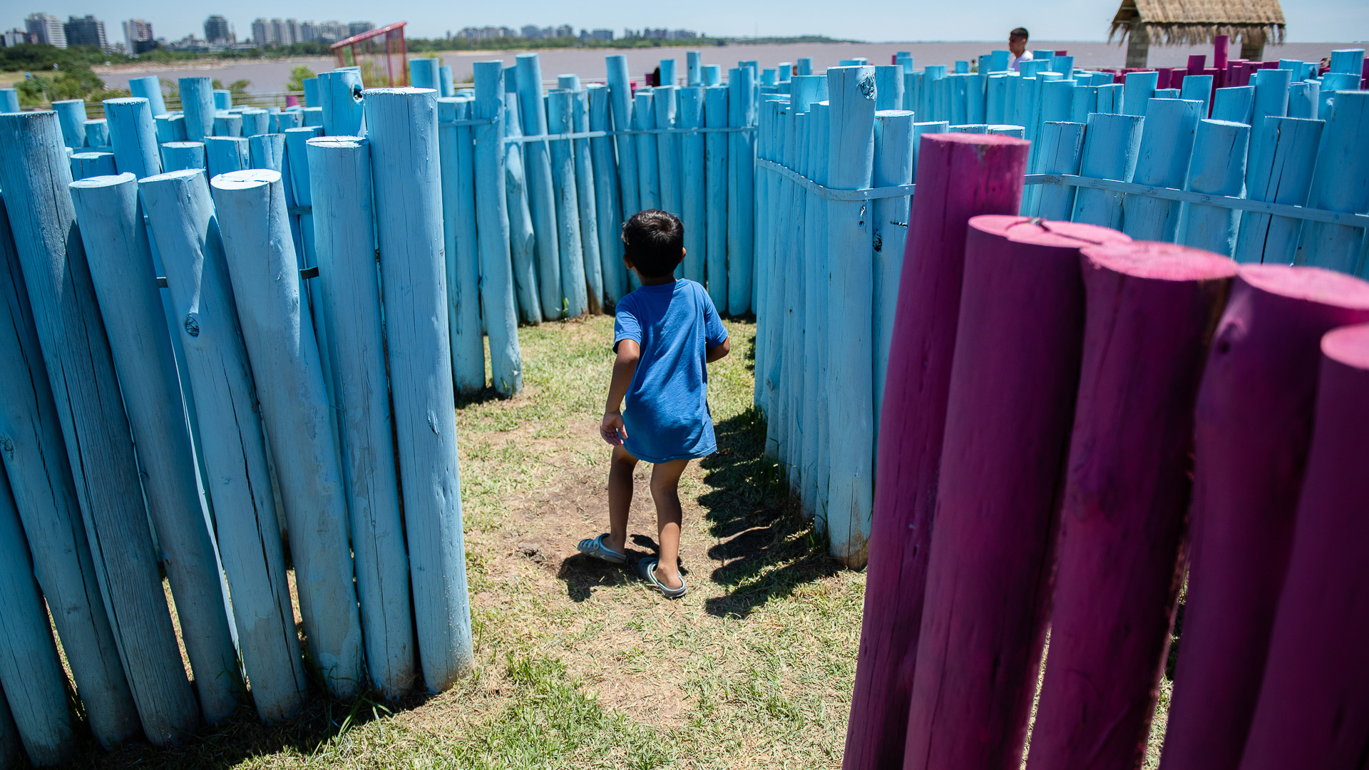 El laberinto gigante, otra de las principales atracciones de Buenos Aires Playa