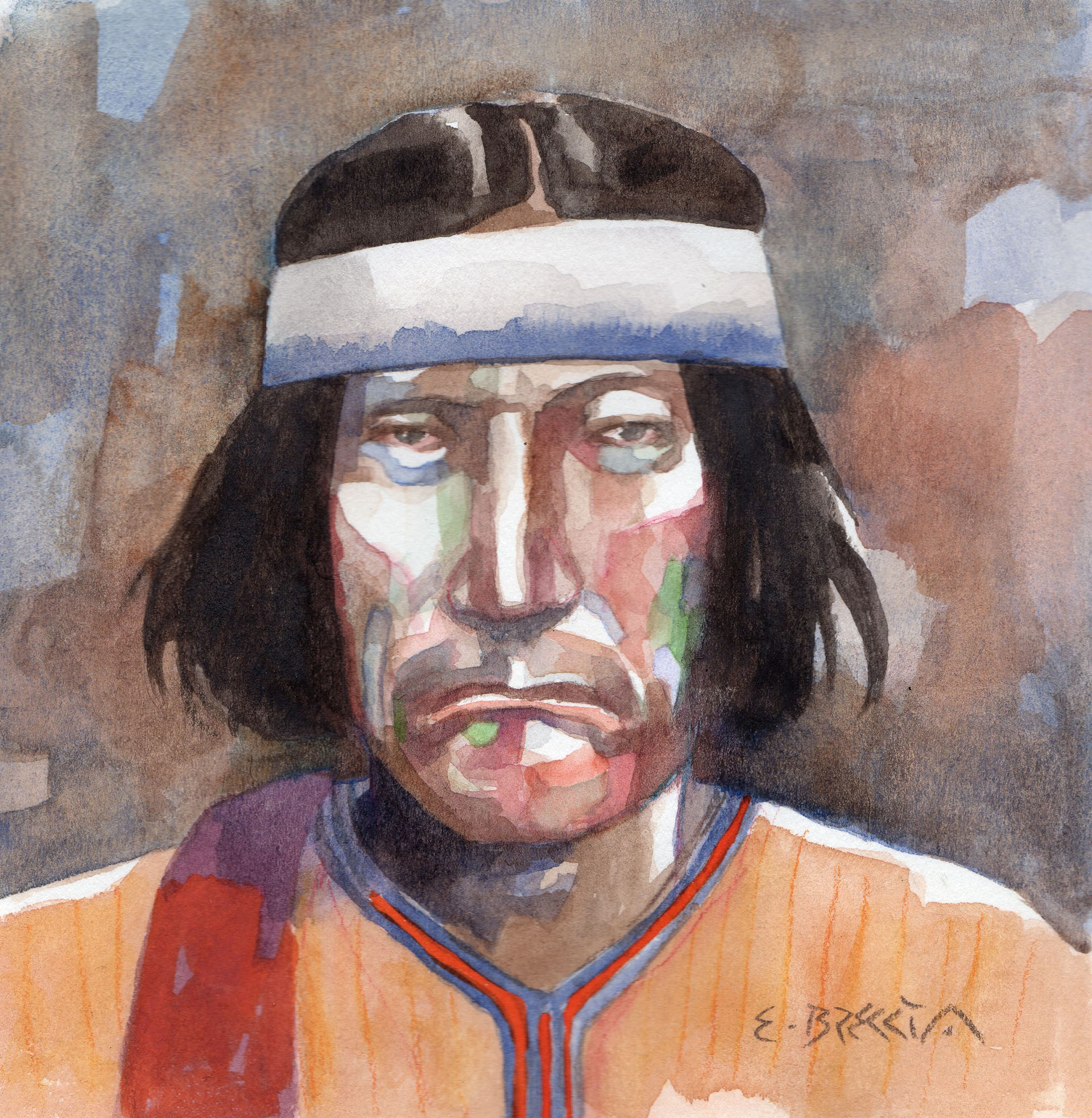 El cacique Pincén (Enrique Breccia)