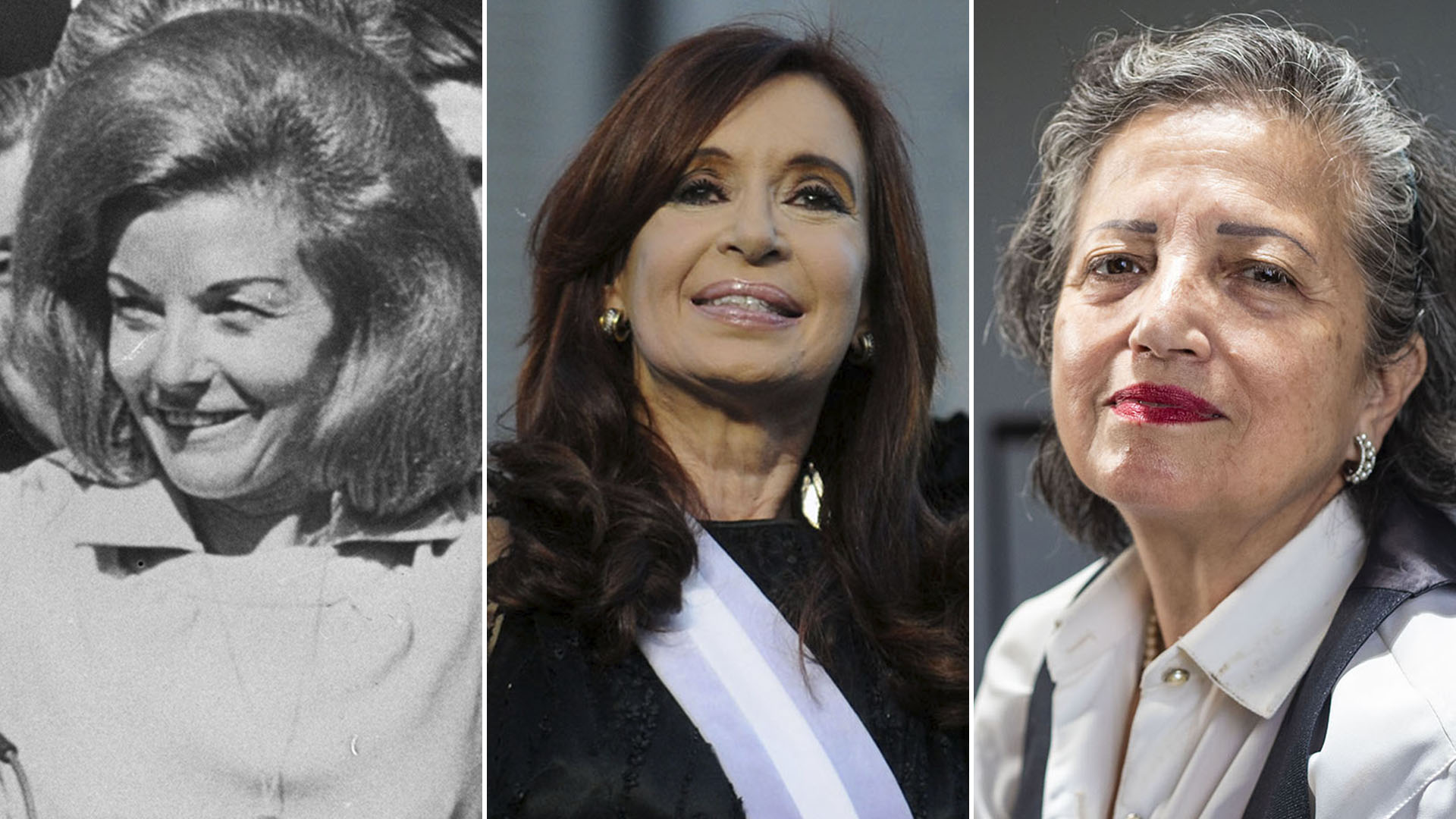 Viudas del peronismo… Isabelita Perón, Cristina Kirchner y María Elena Cisneros
