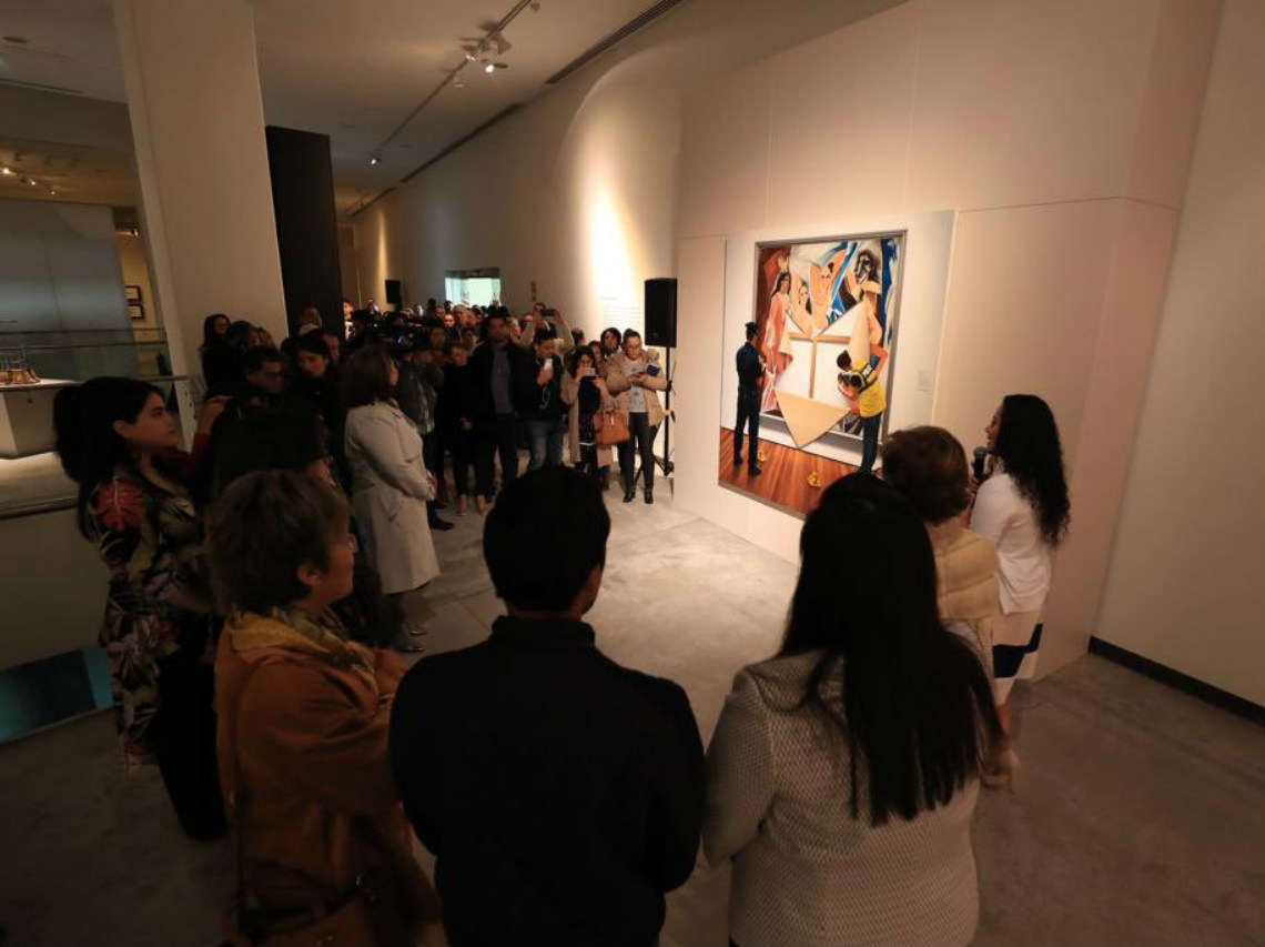 En la muestra se encuentran más de 20 obras del artista (Foto: Twitter @CulturaEdoMex)
