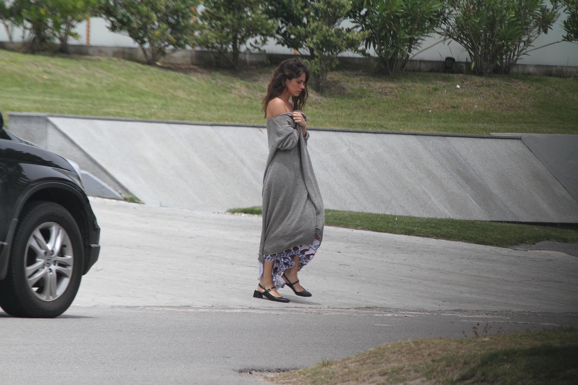 Tini Stoessel, en su despedida de Punta del Este (Foto: The Grosby Group)