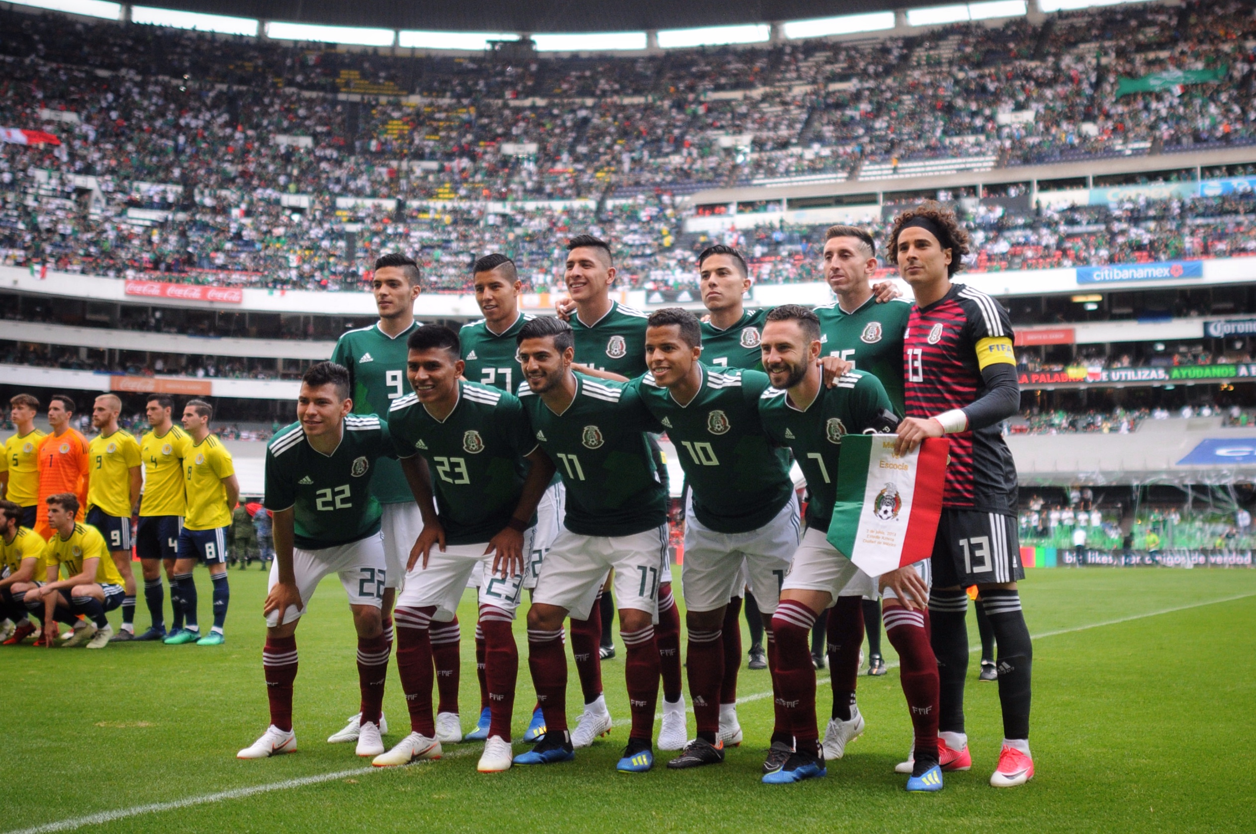 El Consejo de Promoción Turística de México le pagaba 34 millones 800 mil pesos anuales a la selección nacional (FOTO: DIEGO SIMÓN SÁNCHEZ /CUARTOSCURO.COM)