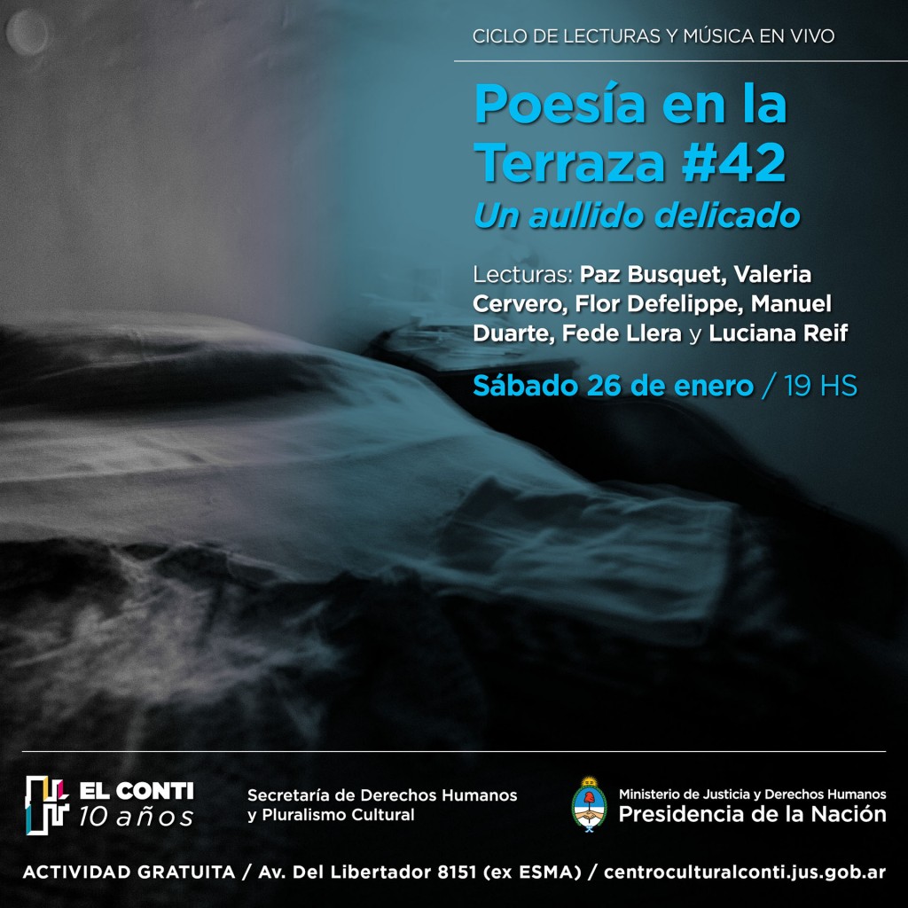 poesia en la terraza