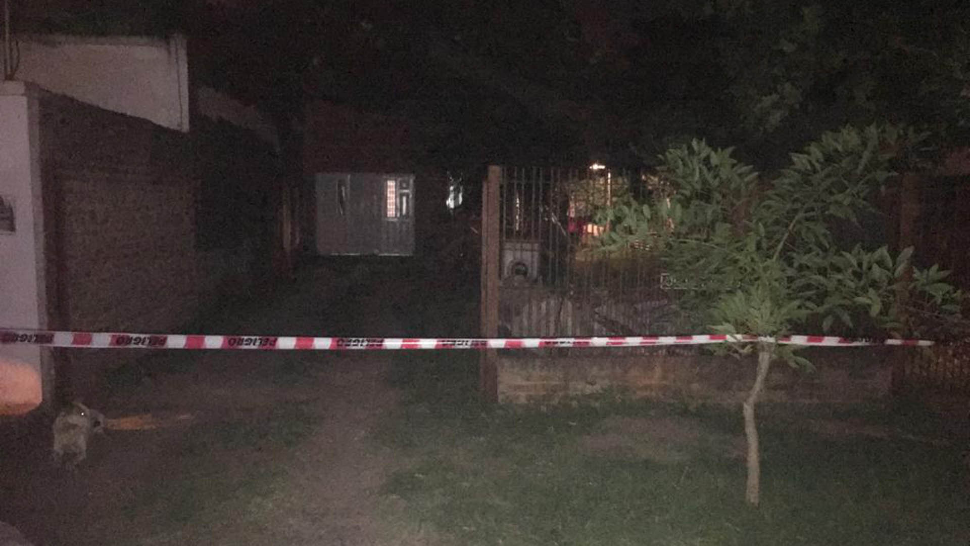 La casa en la que asesinaron a la pareja