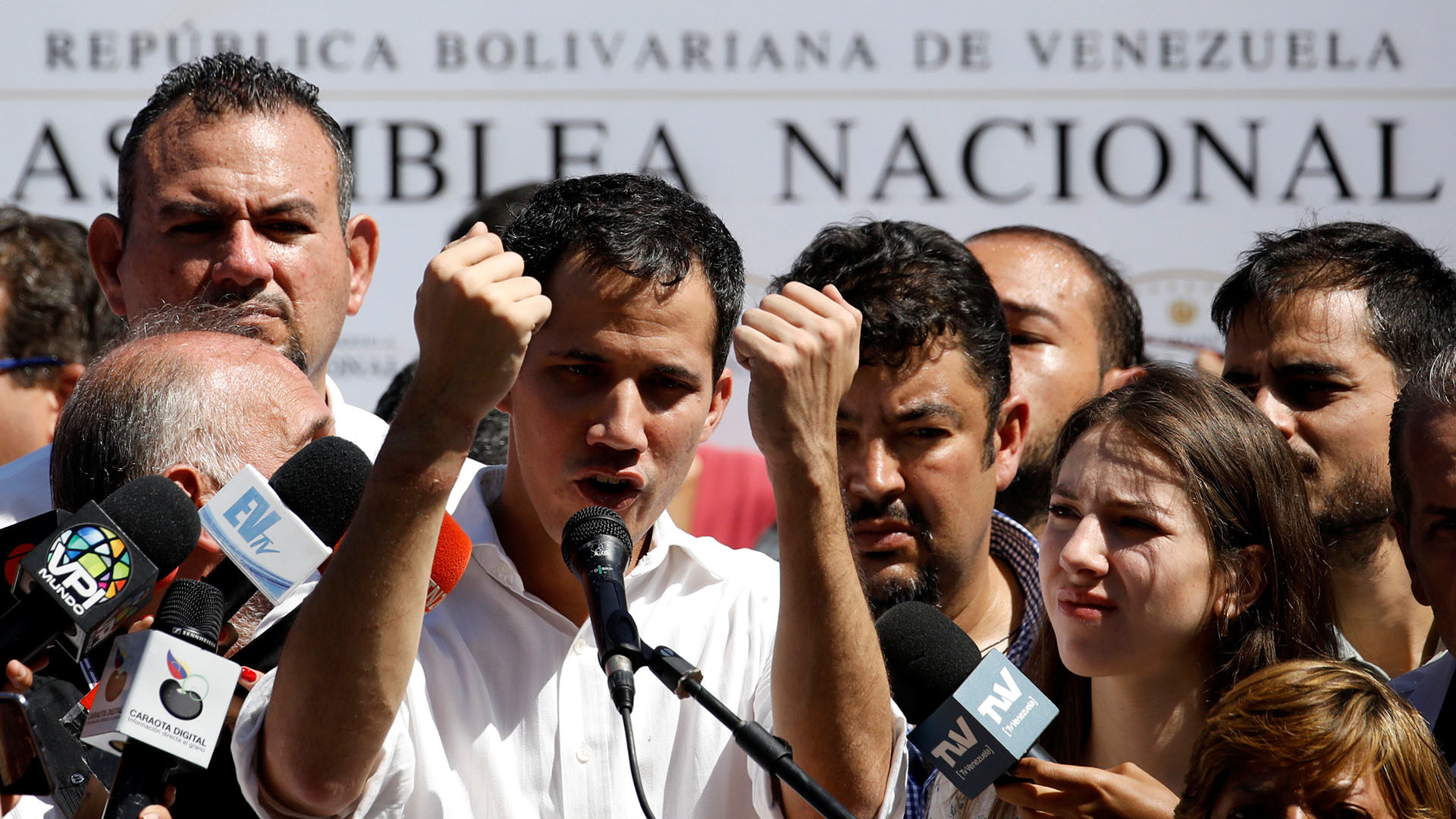 Juan Guaido, presidente de la Asamblea Nacional de Venezuela (REUTERS/Carlos Garcia Rawlins)