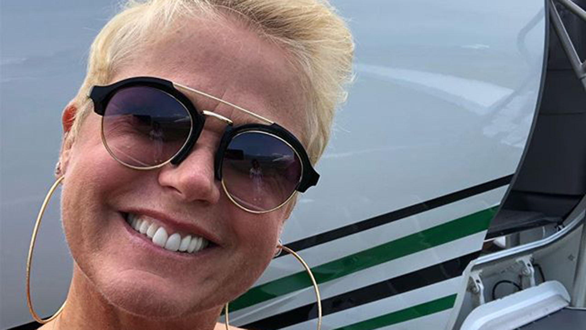 Otra de las fotos al natural de Xuxa