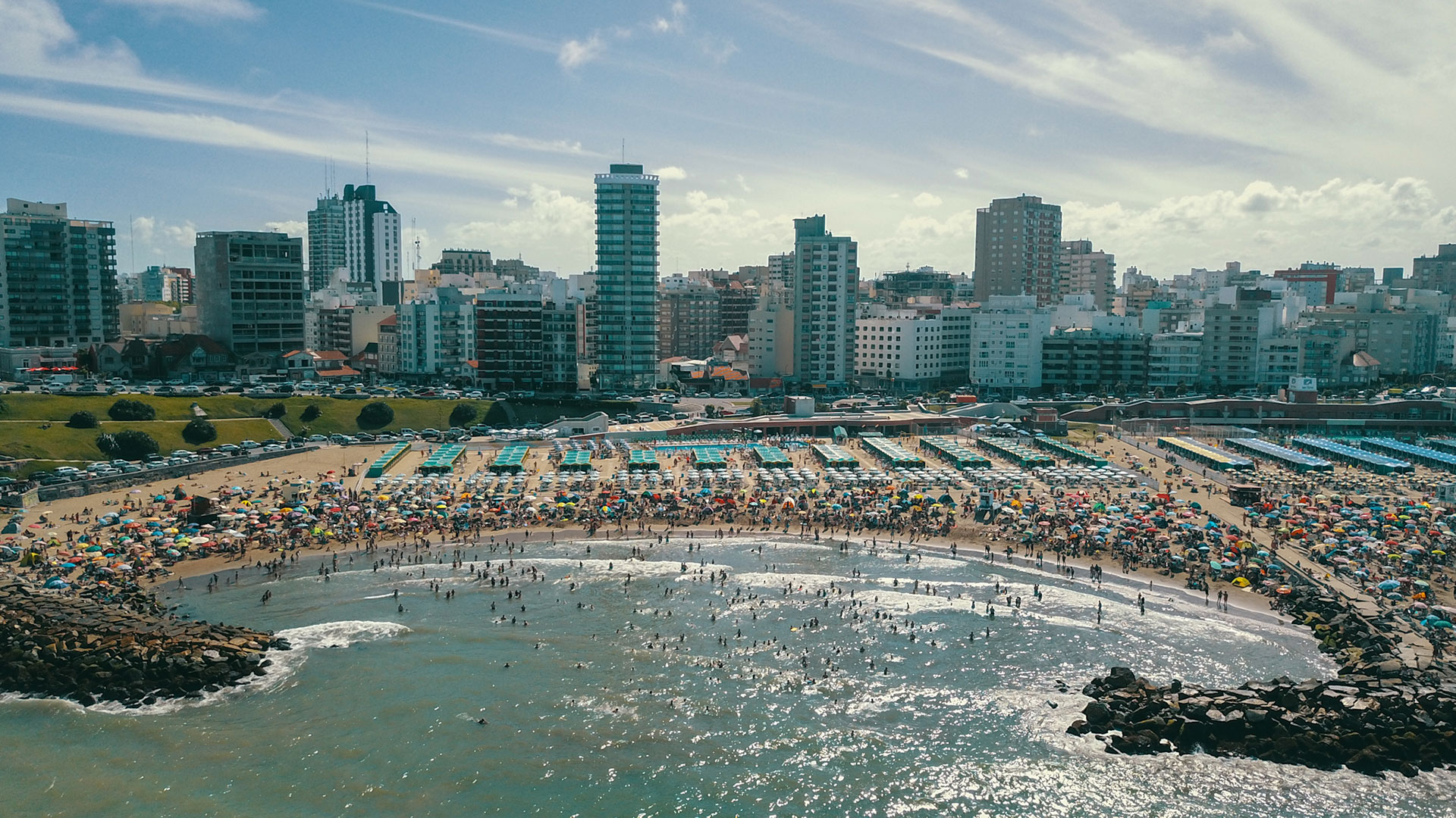 El área metropolitana de Mar del Plata tiene hoy 765 mil habitantes (Christian Heit)