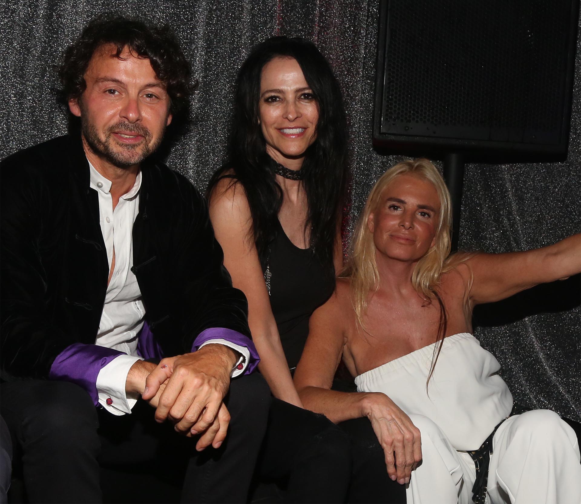 Wally Diamante, Cindy Teperman y Mercedes Sarrabayrouse