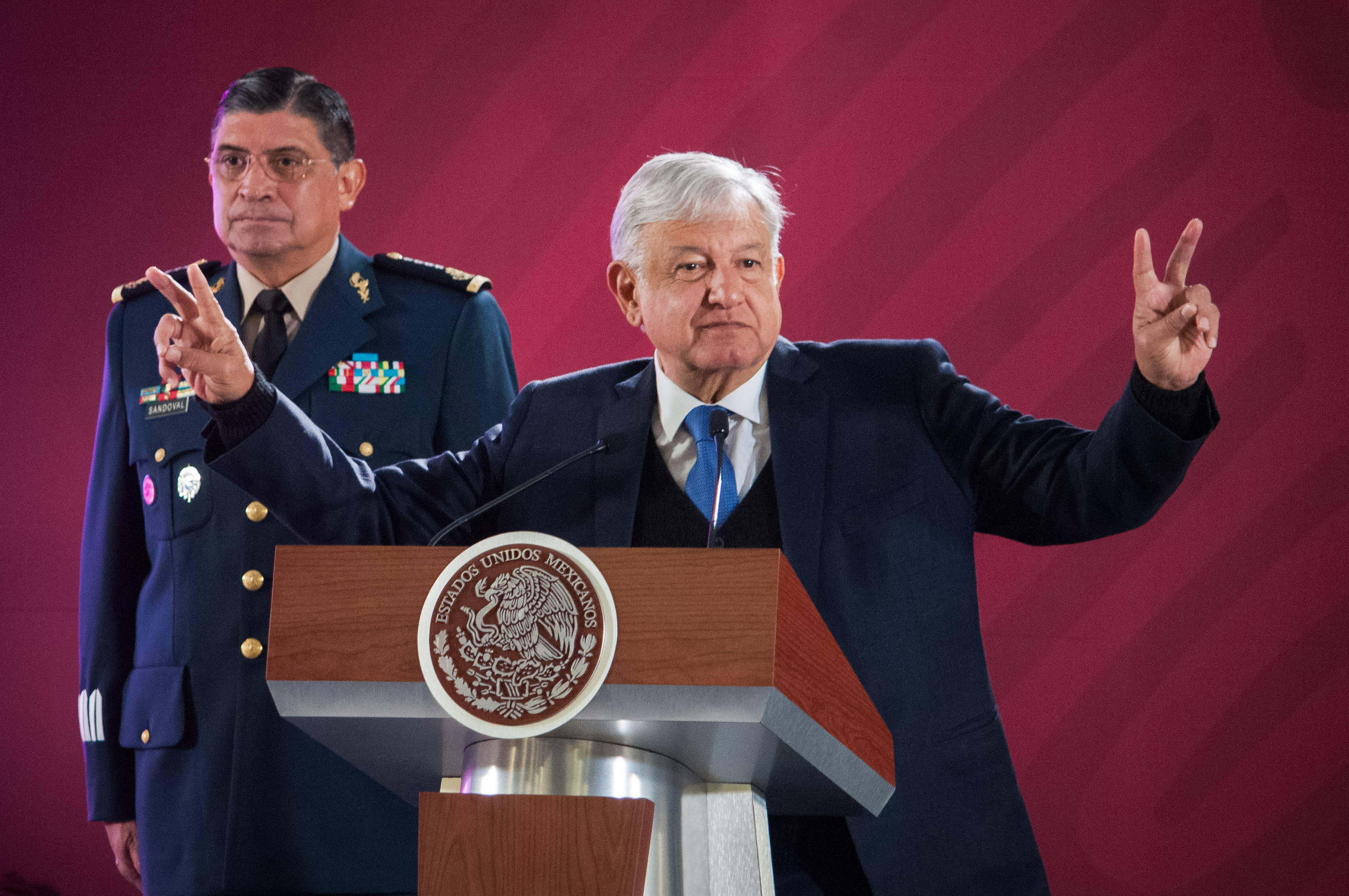 Andrés Manuel López Obrador impulsa la creación de la Guardia Nacional. (Foto: Cuartoscuro)