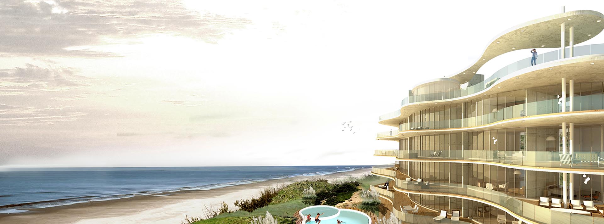 Así será Nortbeach, en Pinamar