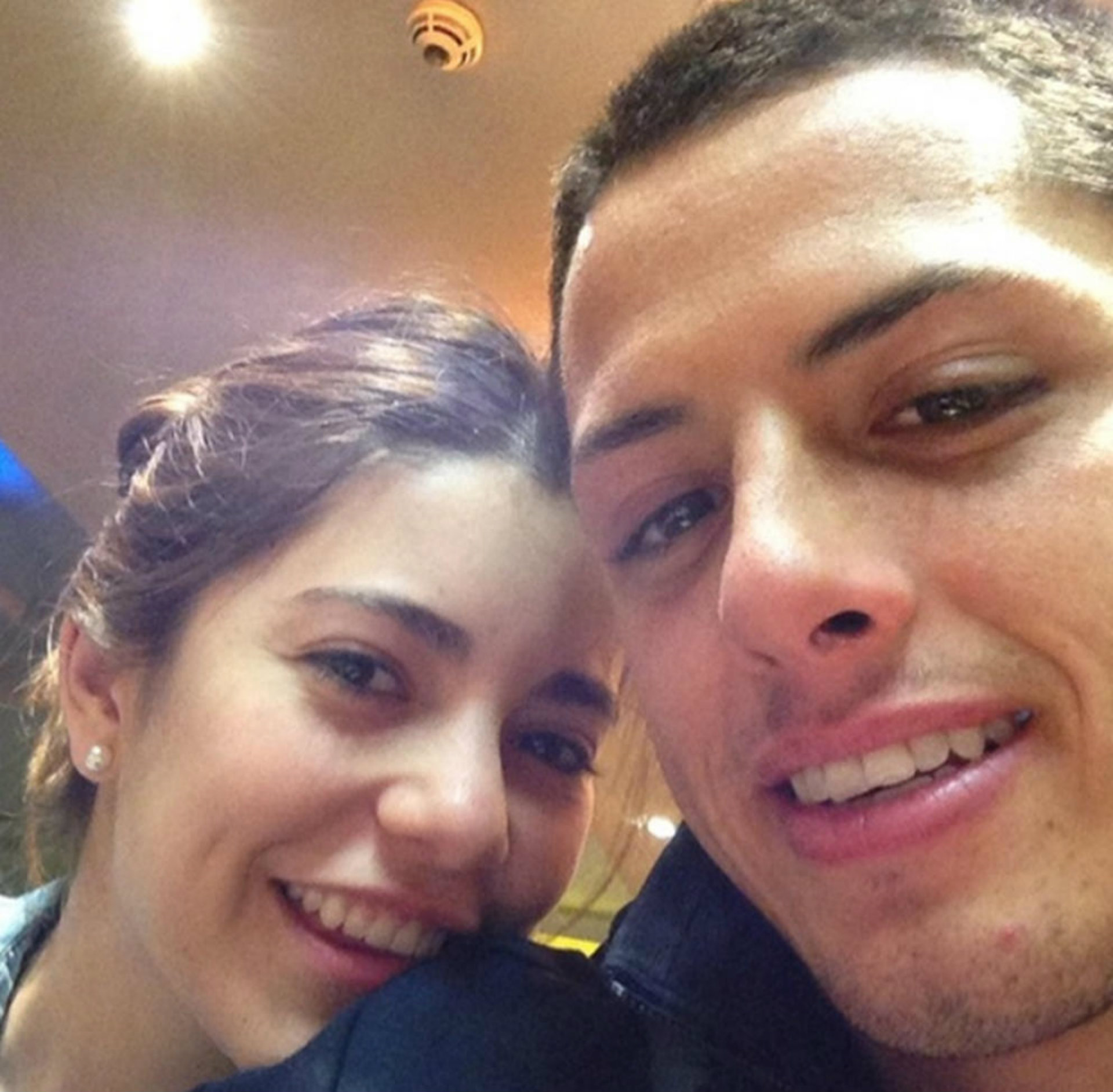 Lety Sahagún y Chicharito comenzaron un romance en 2008