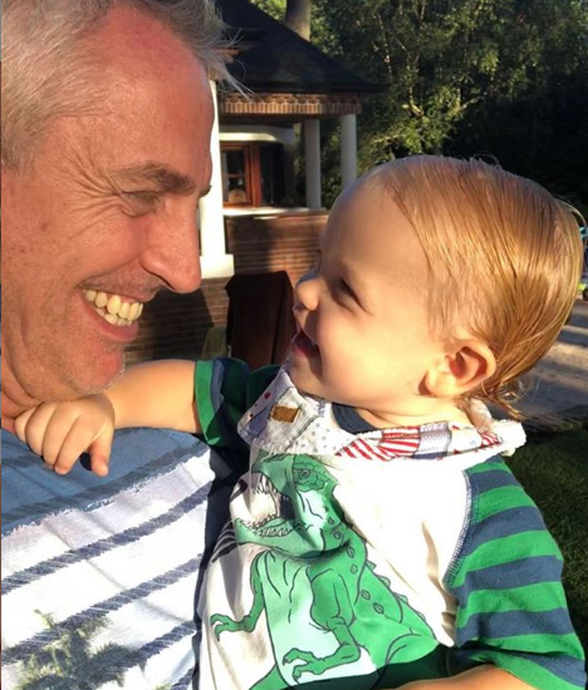 Marley y Mirko se encuentran en Pinamar tomando unos días de descanso