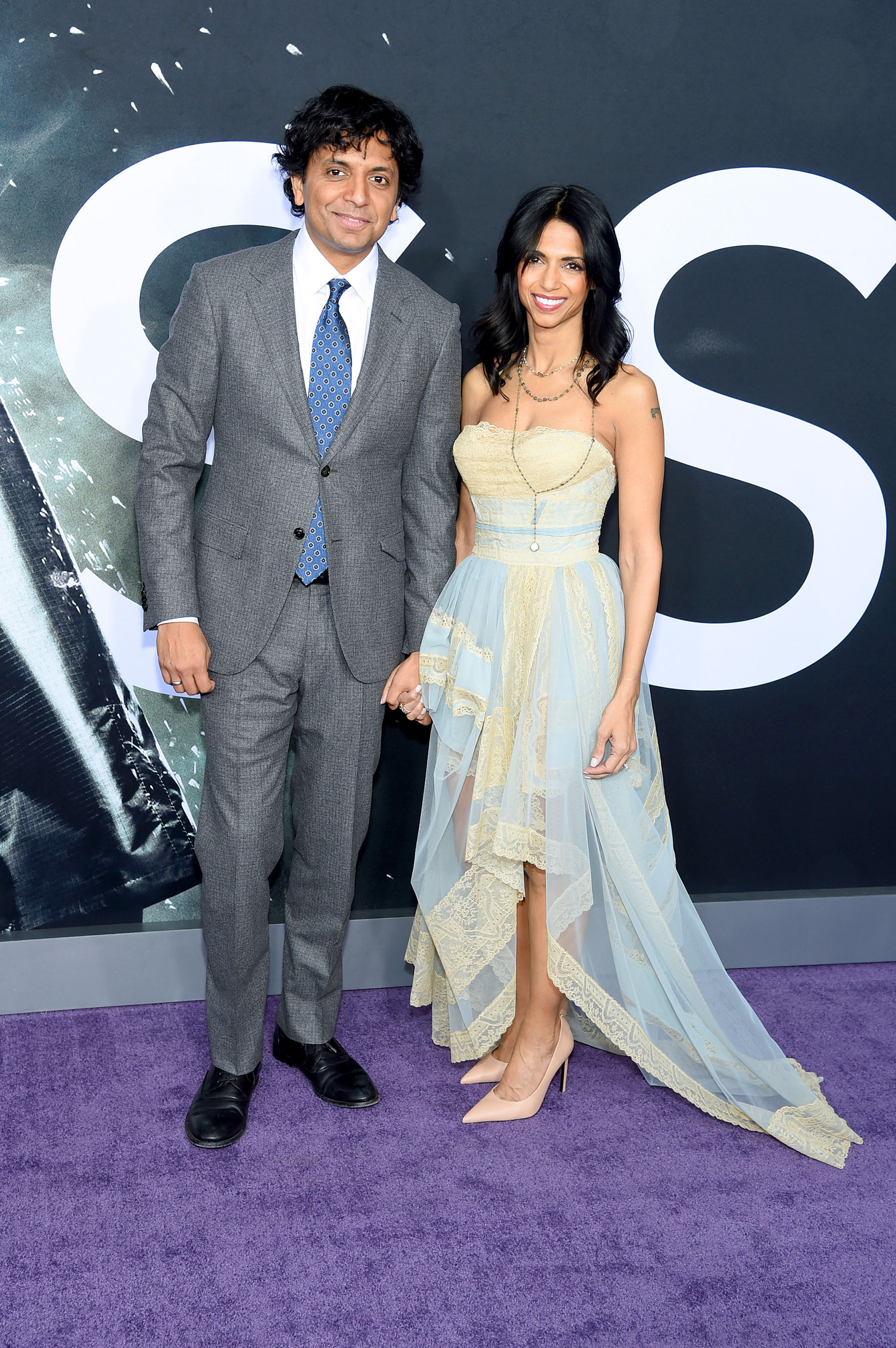 M. Night Shyamalan y Bhavna Vaswani, la pareja mas elegante