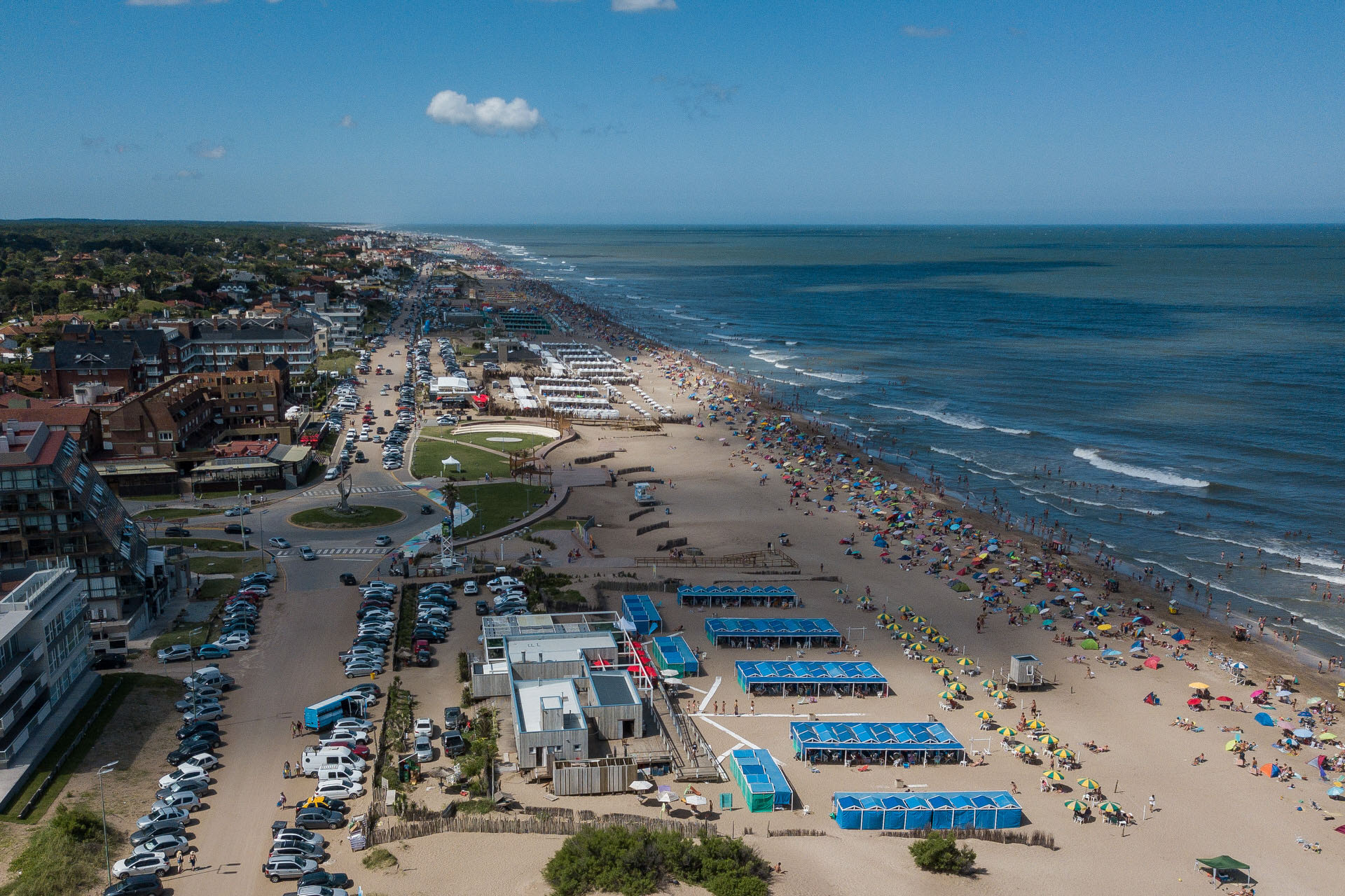 Pinamar tuvo un gran crecimiento entre 1991 y 2001 con una evolución de la población de 10 mil habitantes a 20 mil (Diego Medina)