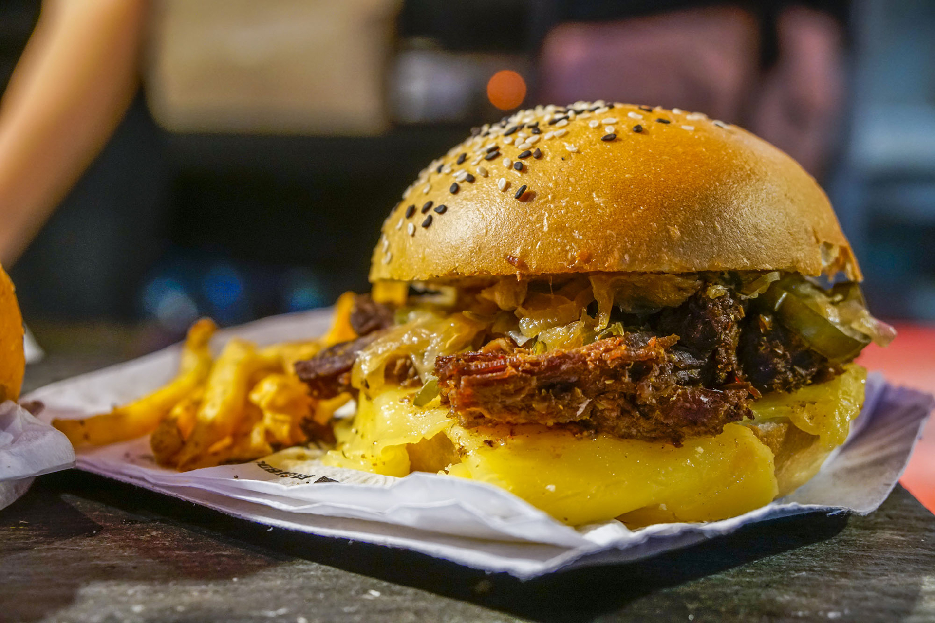 La mayoría de los combos vienen acompañados con papas fritas