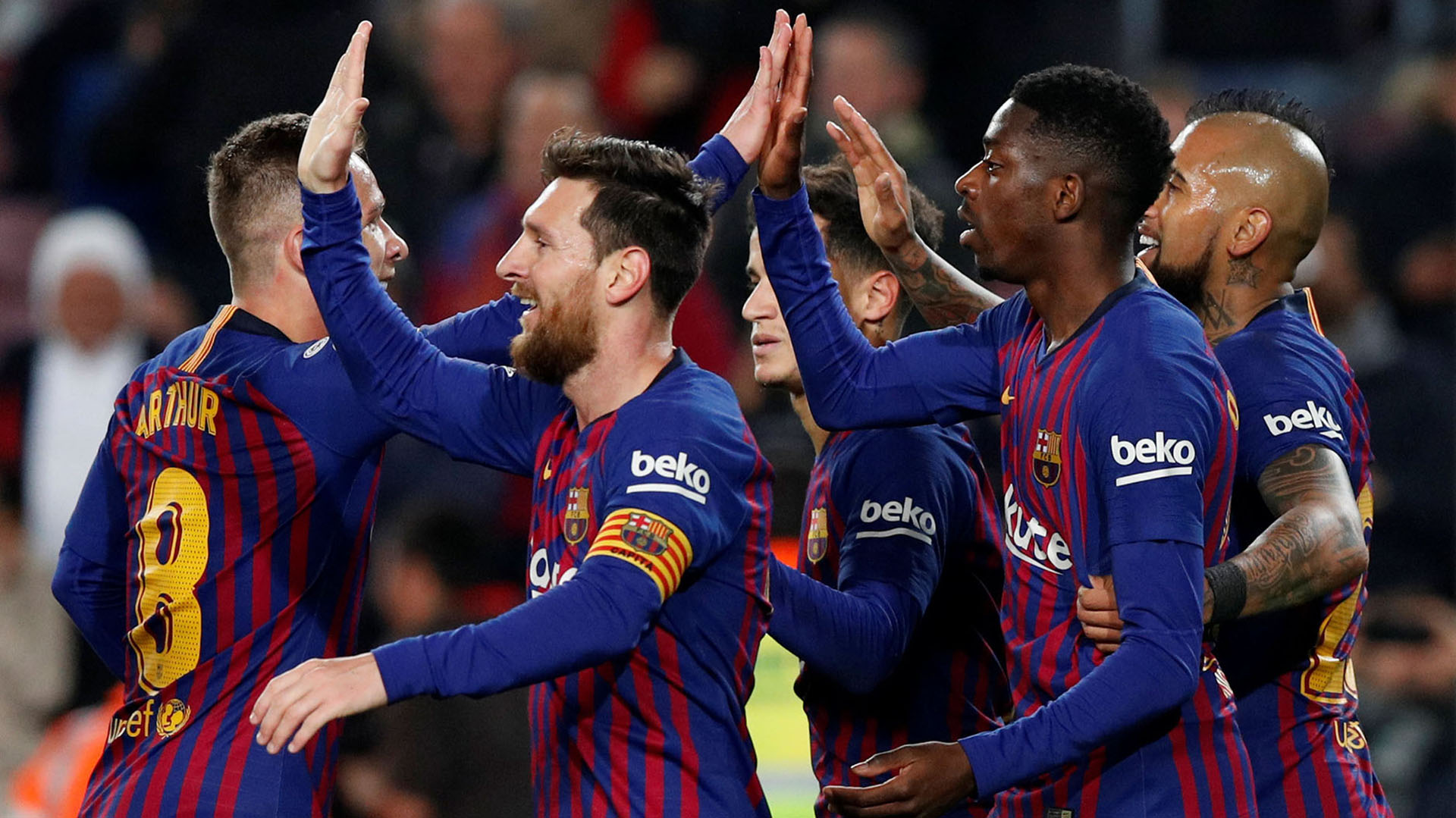 Barcelona enfrenta al Rayo Vallecano por la Fecha 27 de la Liga española (REUTERS)