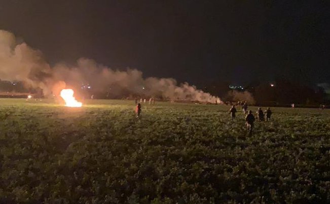 La tragedia en la comunidad de San Primitivo dejó restos calcinados y cuerpos irreconocibles (Foto: SEDENA /CUARTOSCURO)