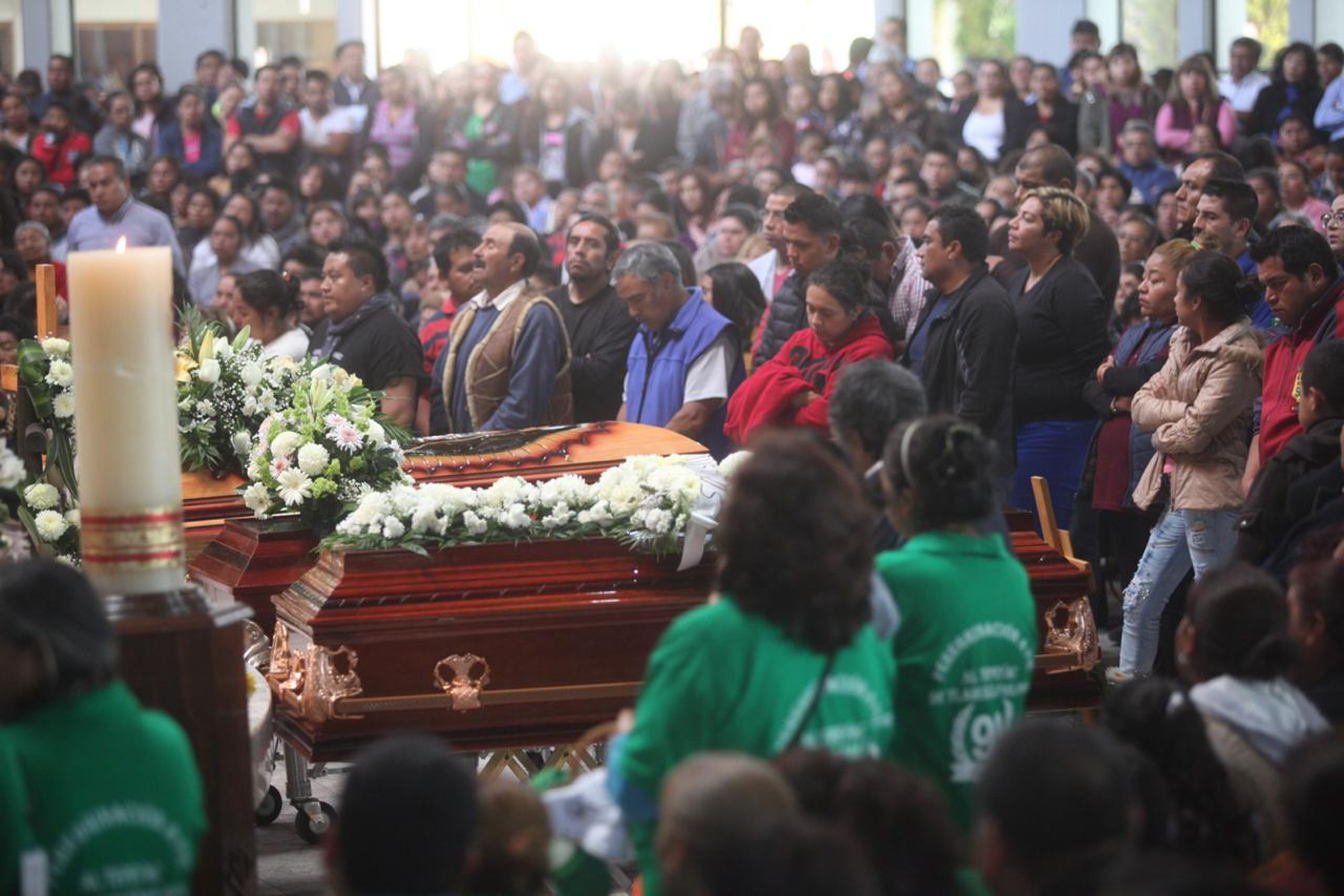 La mayoría de las víctimas aún son sometidos a pruebas de ADN para su identificación. (FOTO: ISAAC ESQUIVEL /CUARTOSCURO)