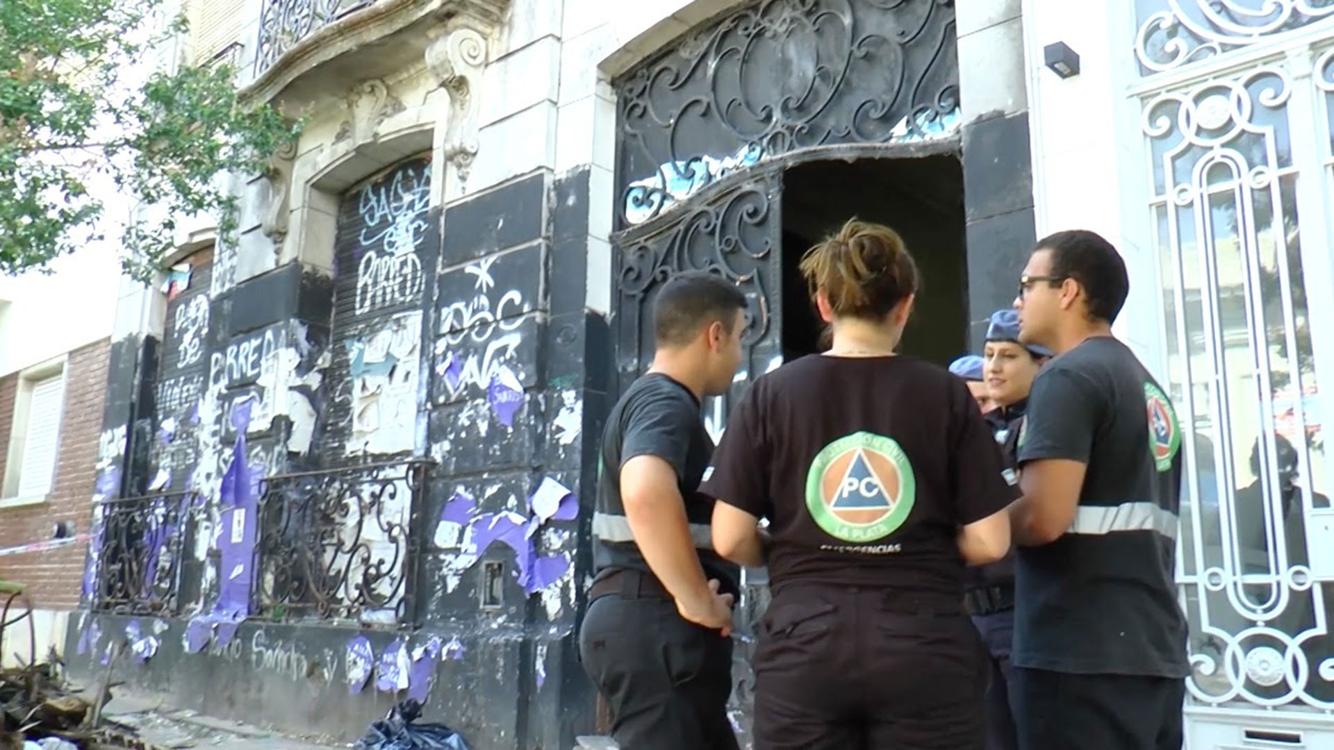 La casa donde cometió los crímenes