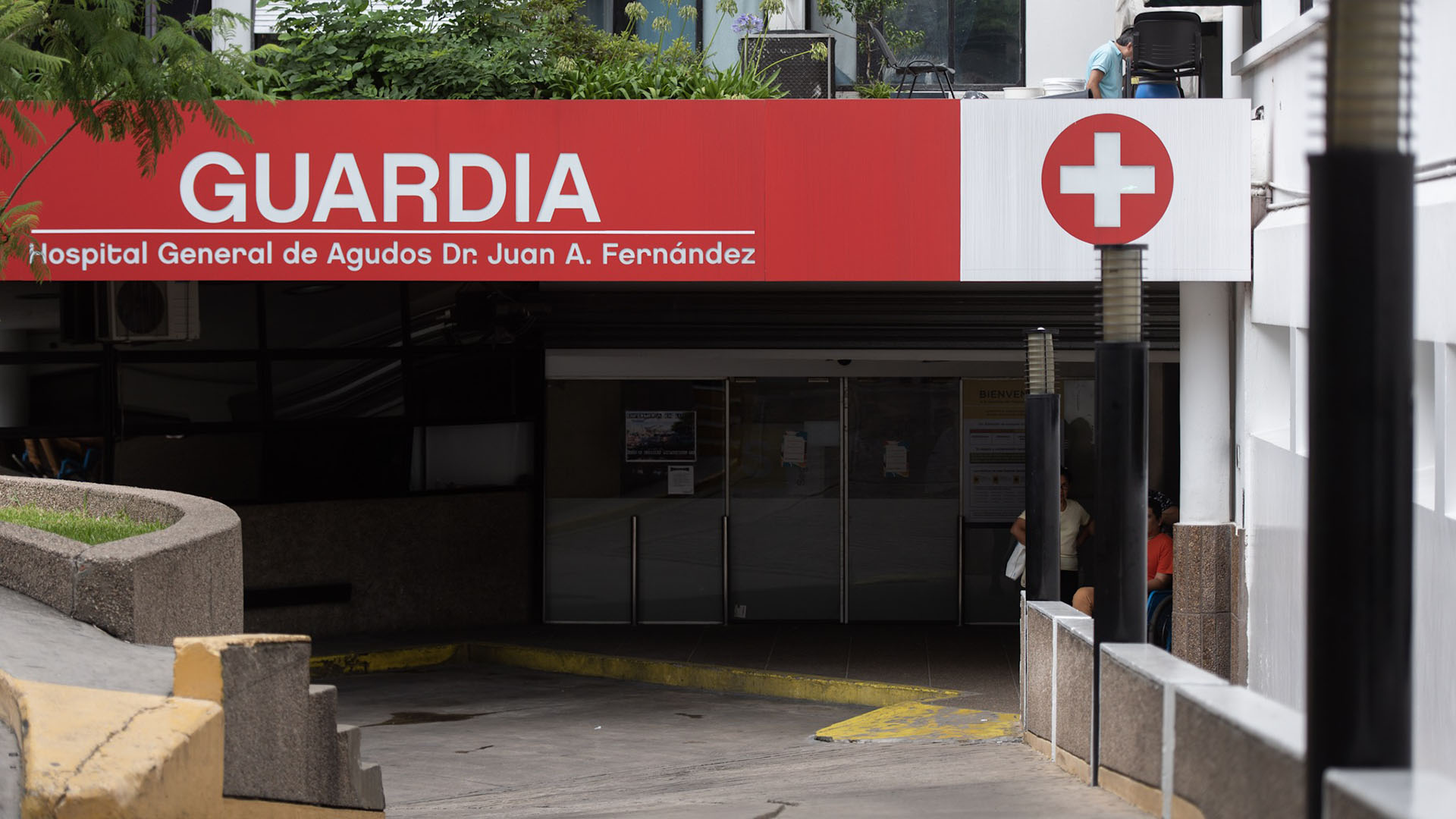 El departamento de guardia donde llegó en grave estado el abuelo de la víctima fatal (Adrian Escandar)