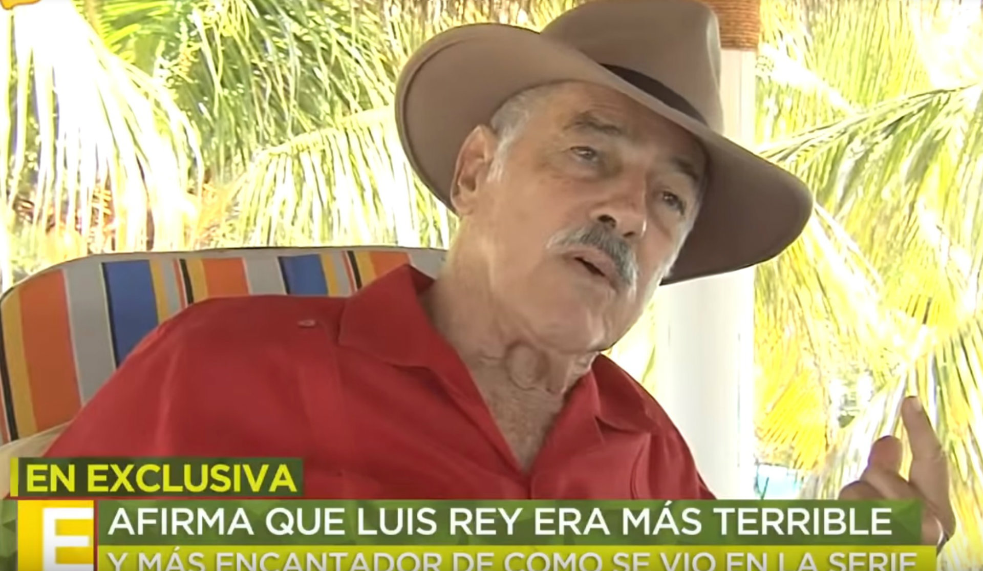 «Luis Rey era más malo de lo que sale en la serie» la nueva