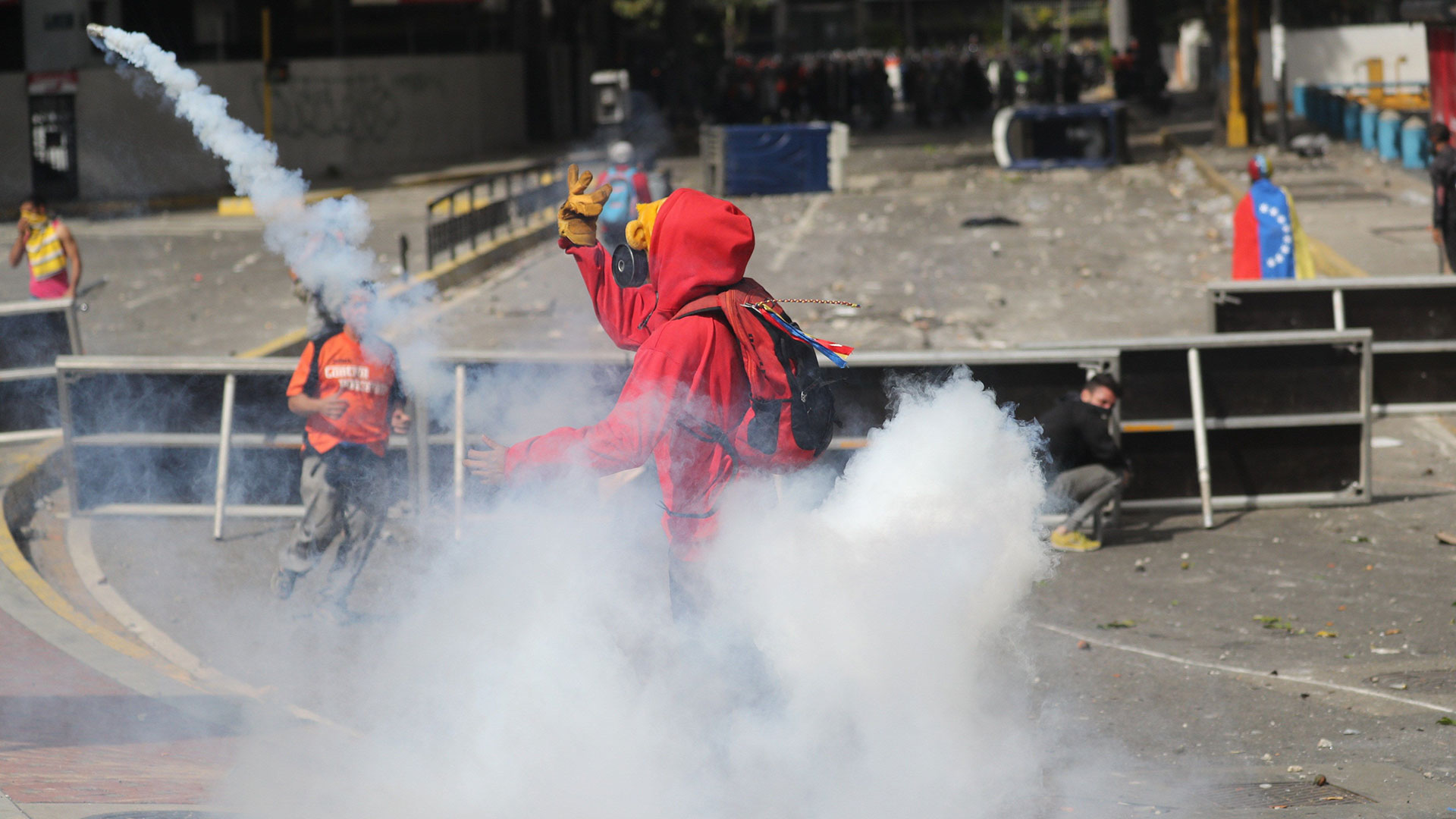 Las autoridades venezolanas desataron una represión feroz (EFE)