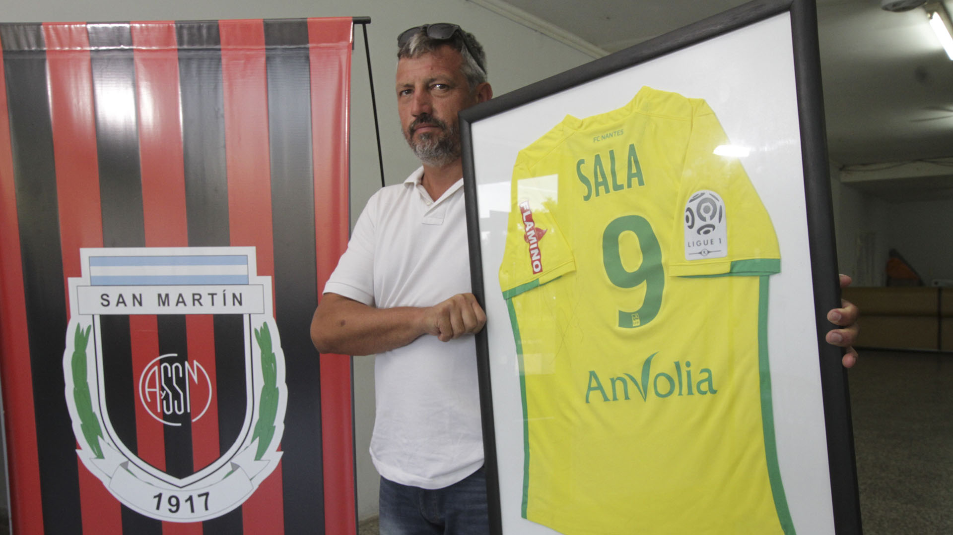 Daniel Ribero, presidente de San Martín de Progreso (Foto: AP)