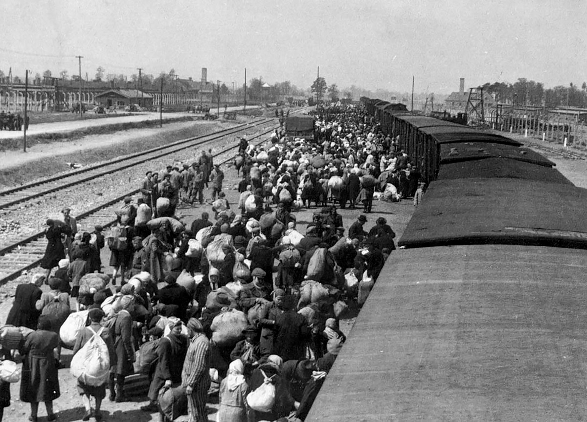 Una imagen registrada entre abril y mayo de 1944