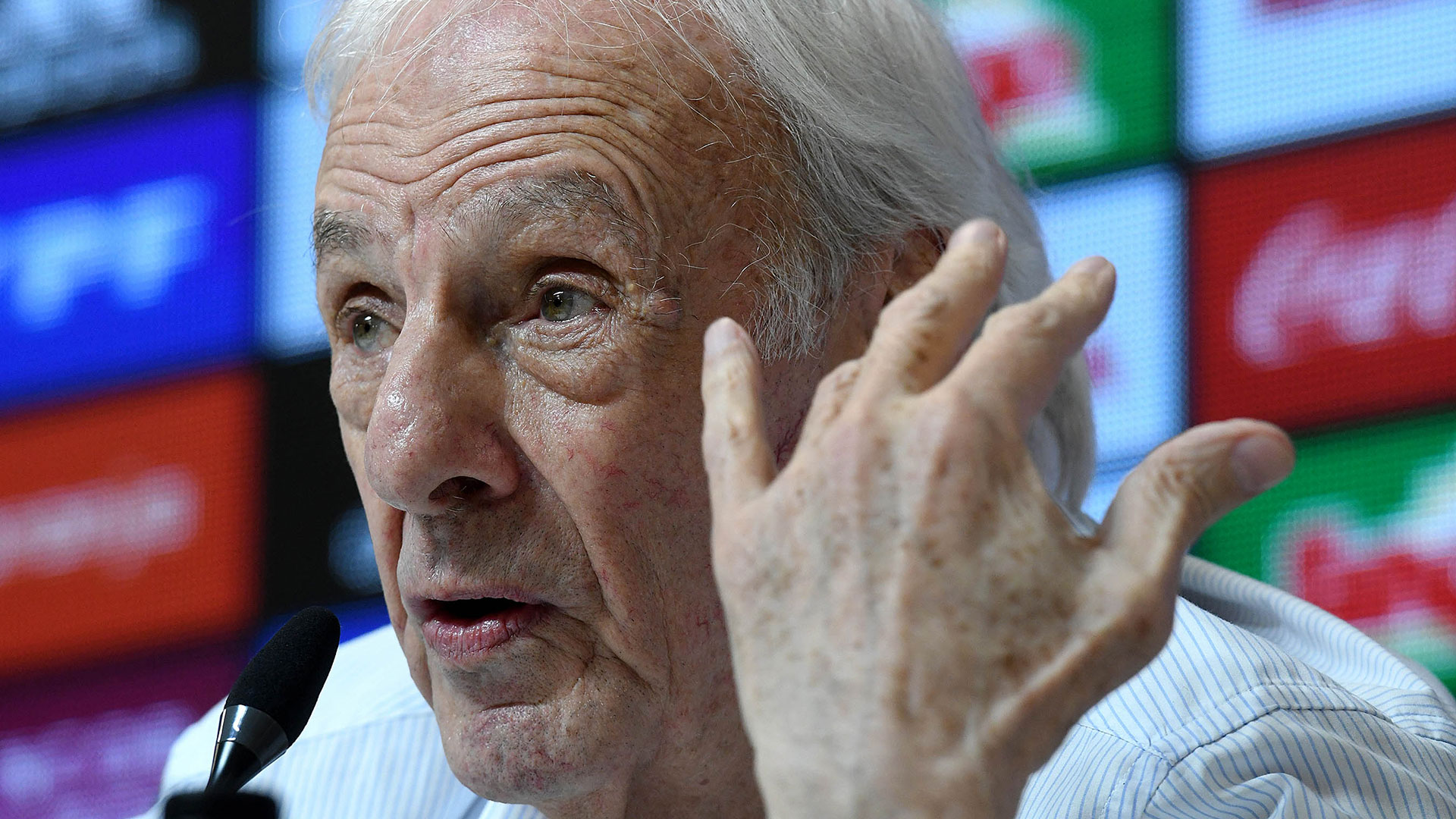 César Luis Menotti habló del presente de la Selección (Télam)