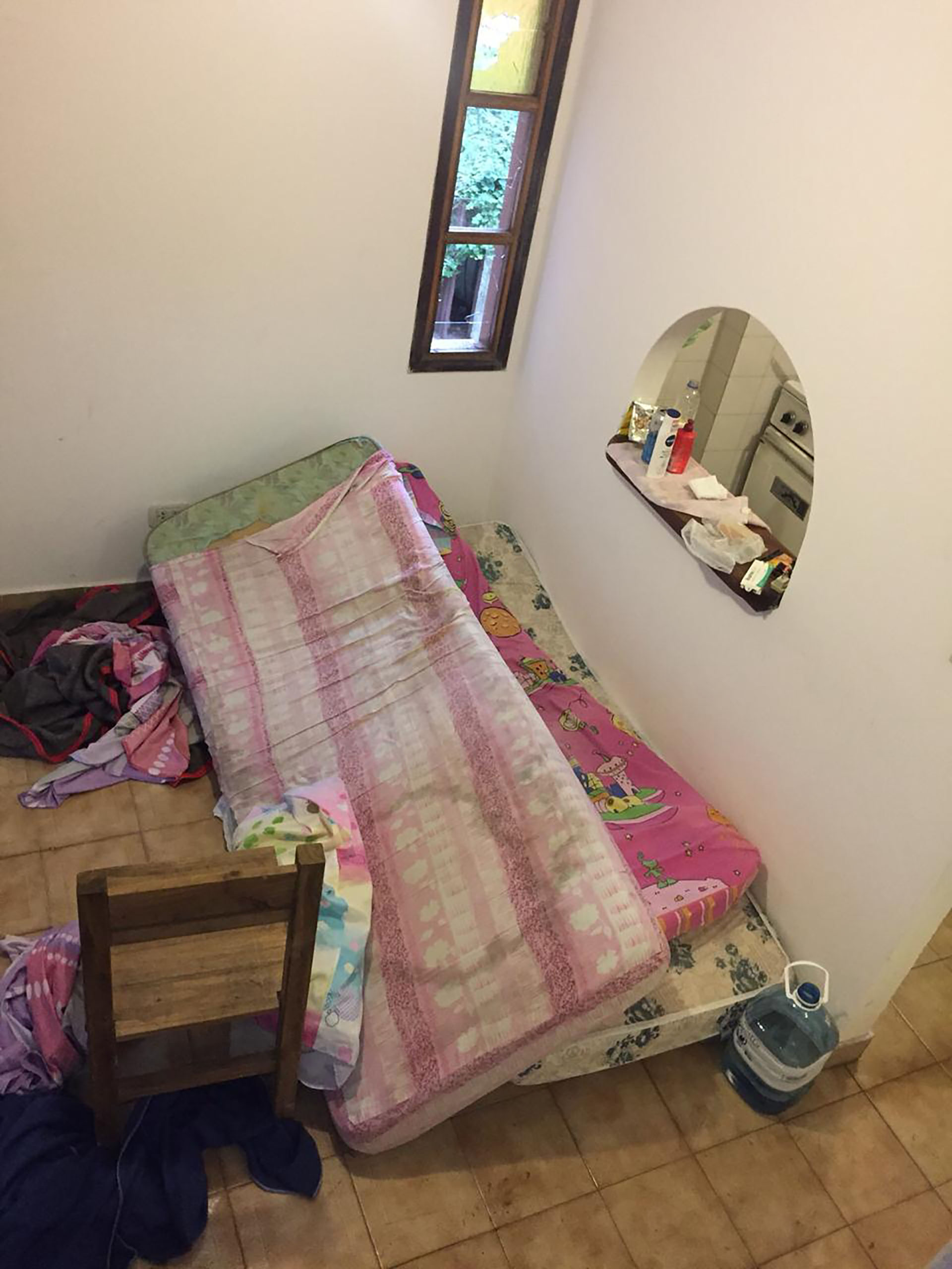 Así quedó el departamento del paseo 102