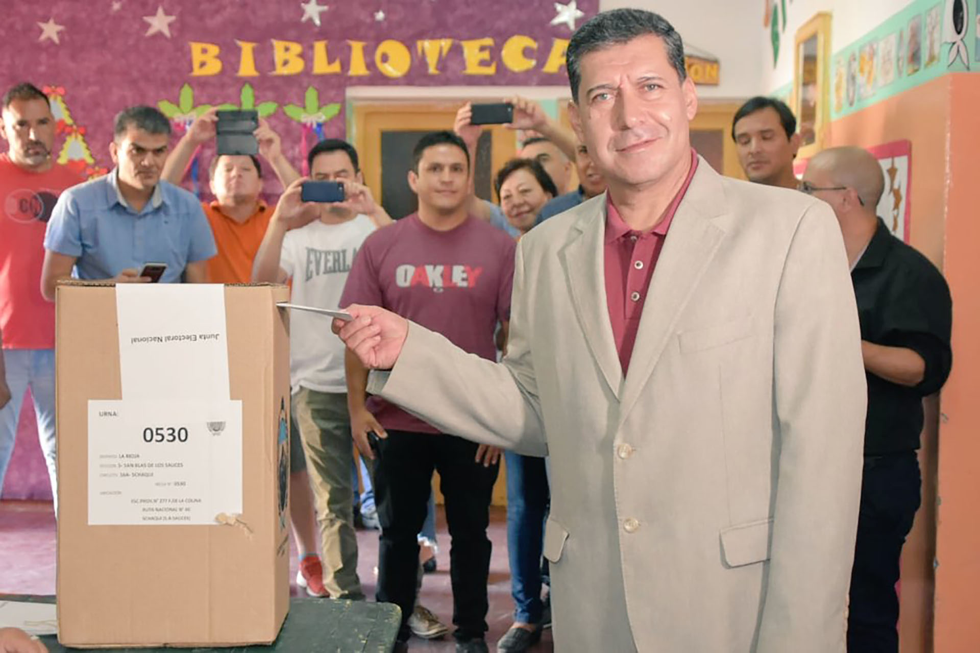 El gobernador de La Rioja Sergio Casas
