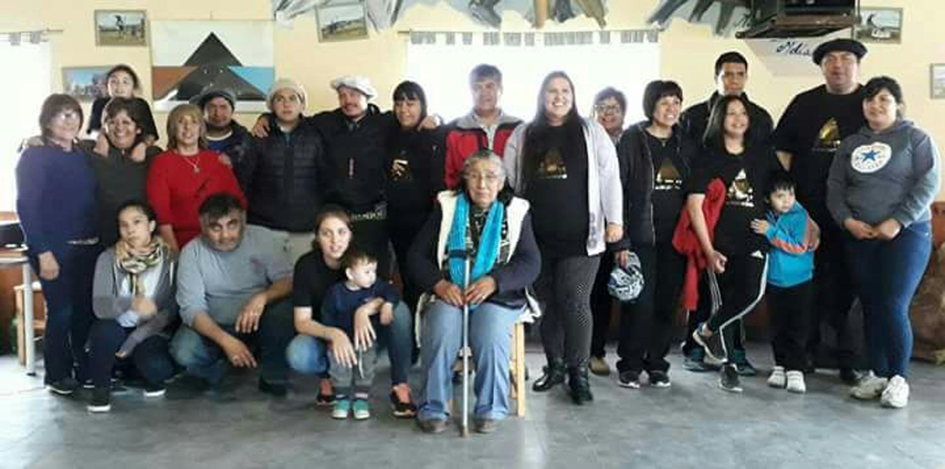 Junto a sus alumnos