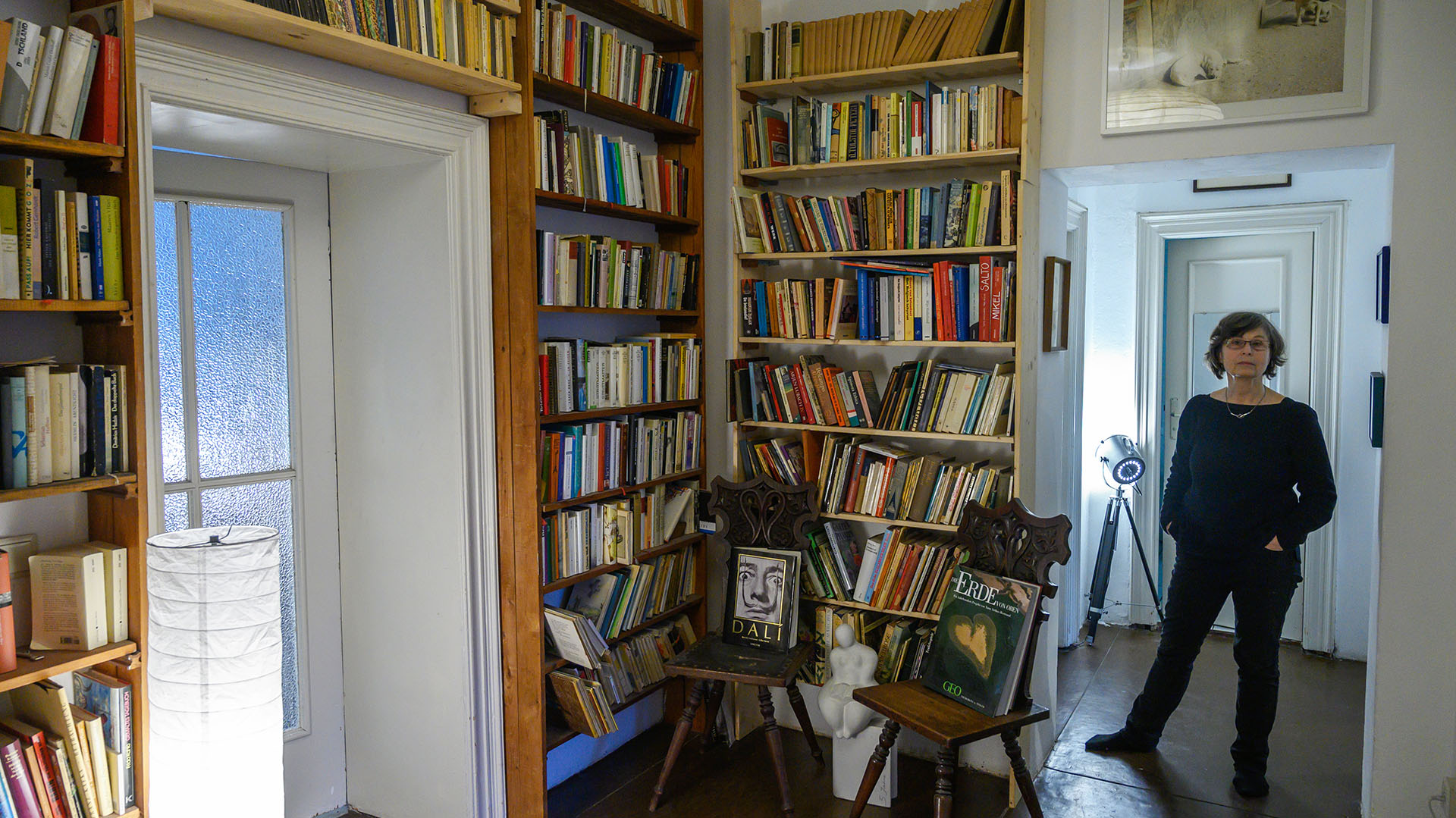 El interior del departamento de Ruth Notowicz (John MACDOUGALL / AFP)