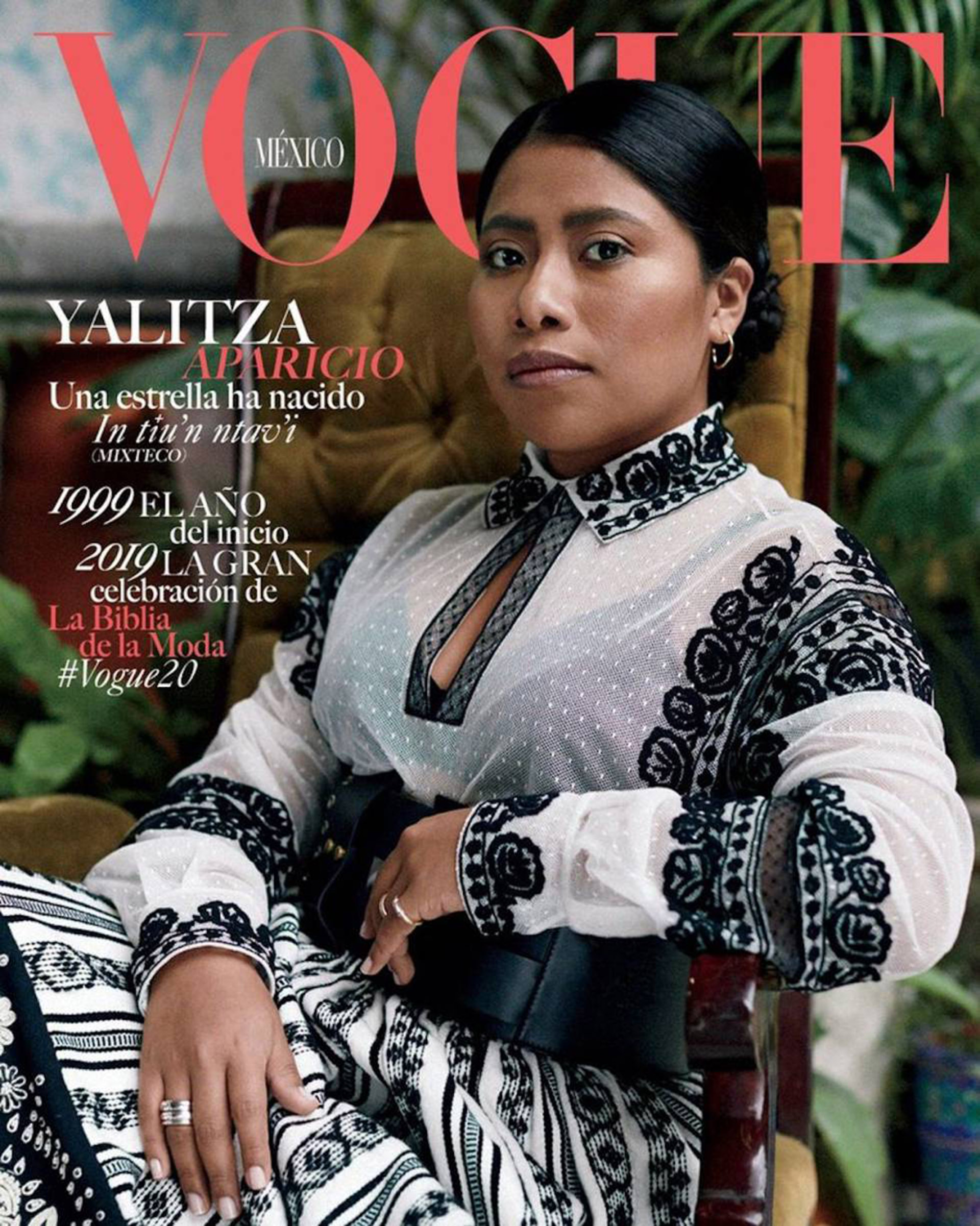 Yalitza Aparicio en la tapa de la revista Vogue