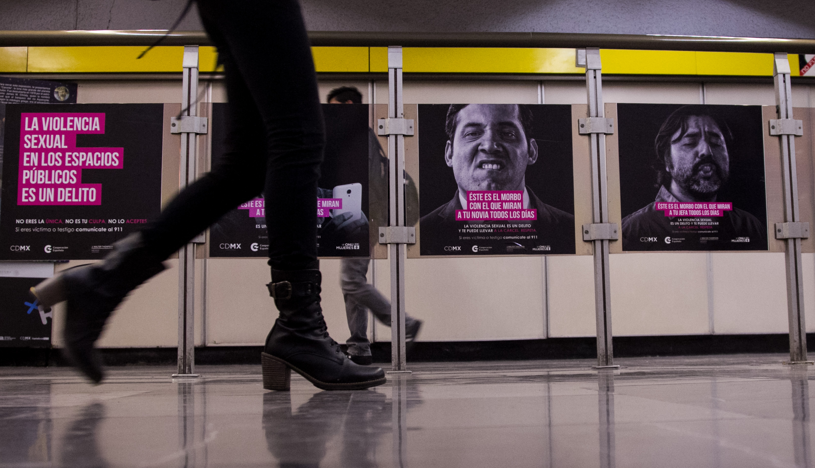 A diario las mujeres sufren acoso en el metro(FOTO: GALO CAÑAS /CUARTOSCURO.COM)