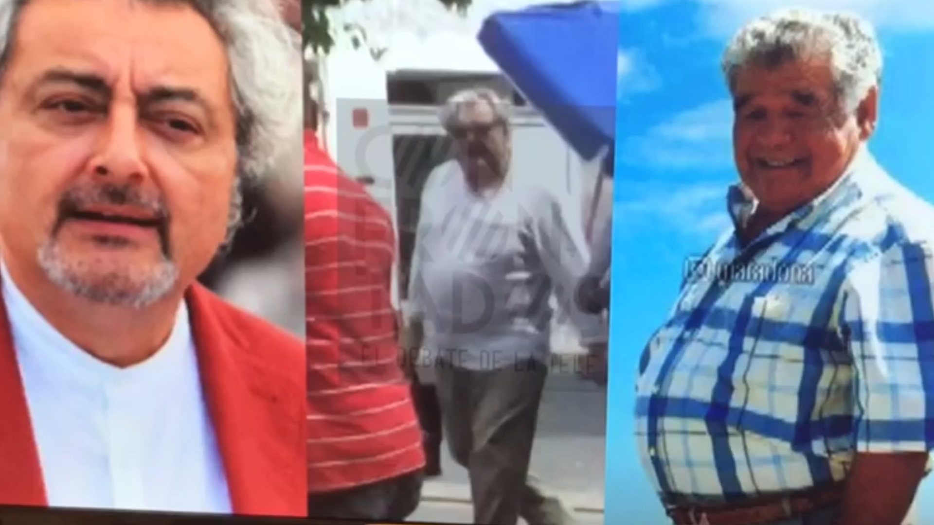 Claudio Rissi como “Don Diego”, el padre del “10”