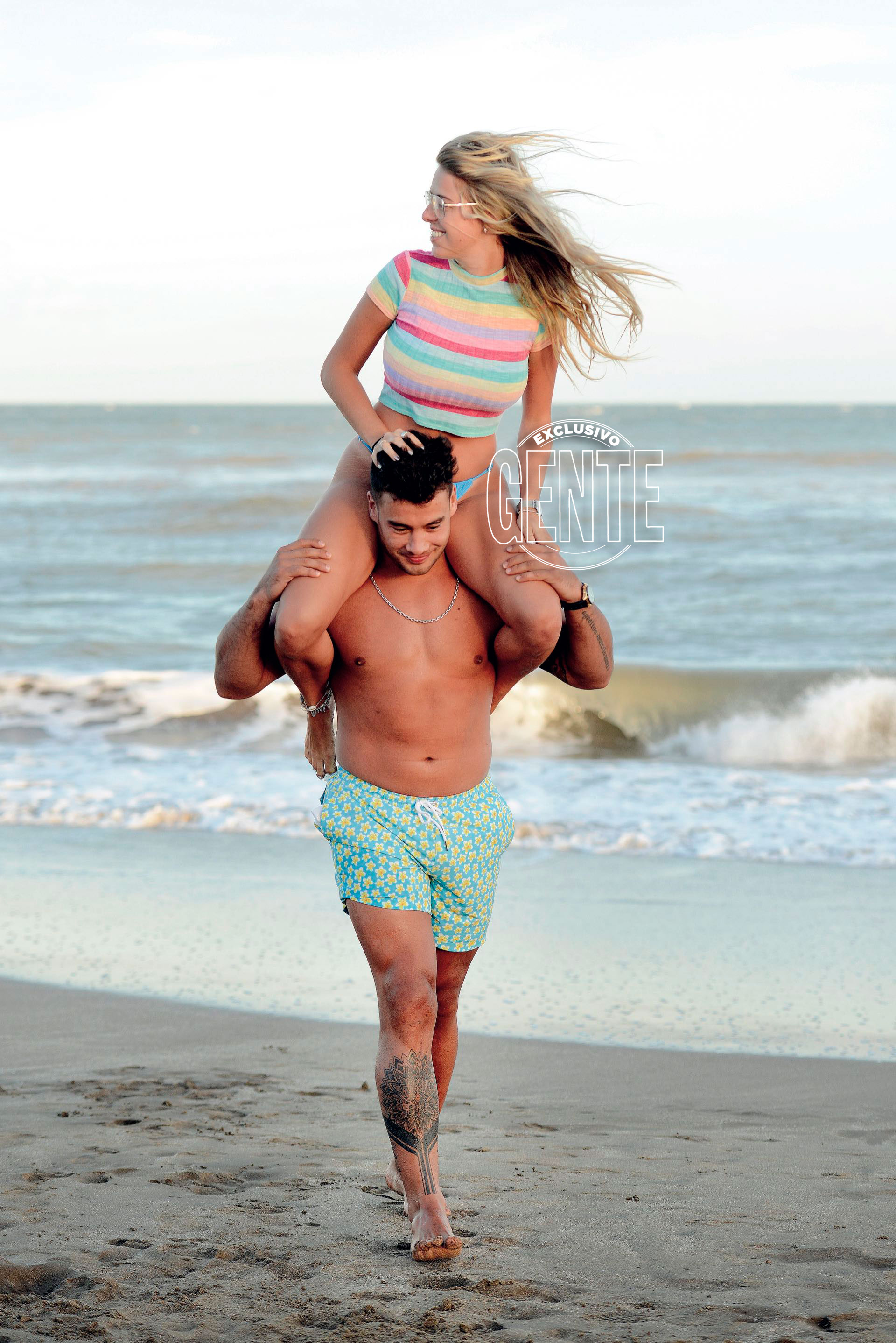 Nati y Bruno se divirtieron en las arenas de Boutique club de mar, el parador favorito de los teens y no tanto.