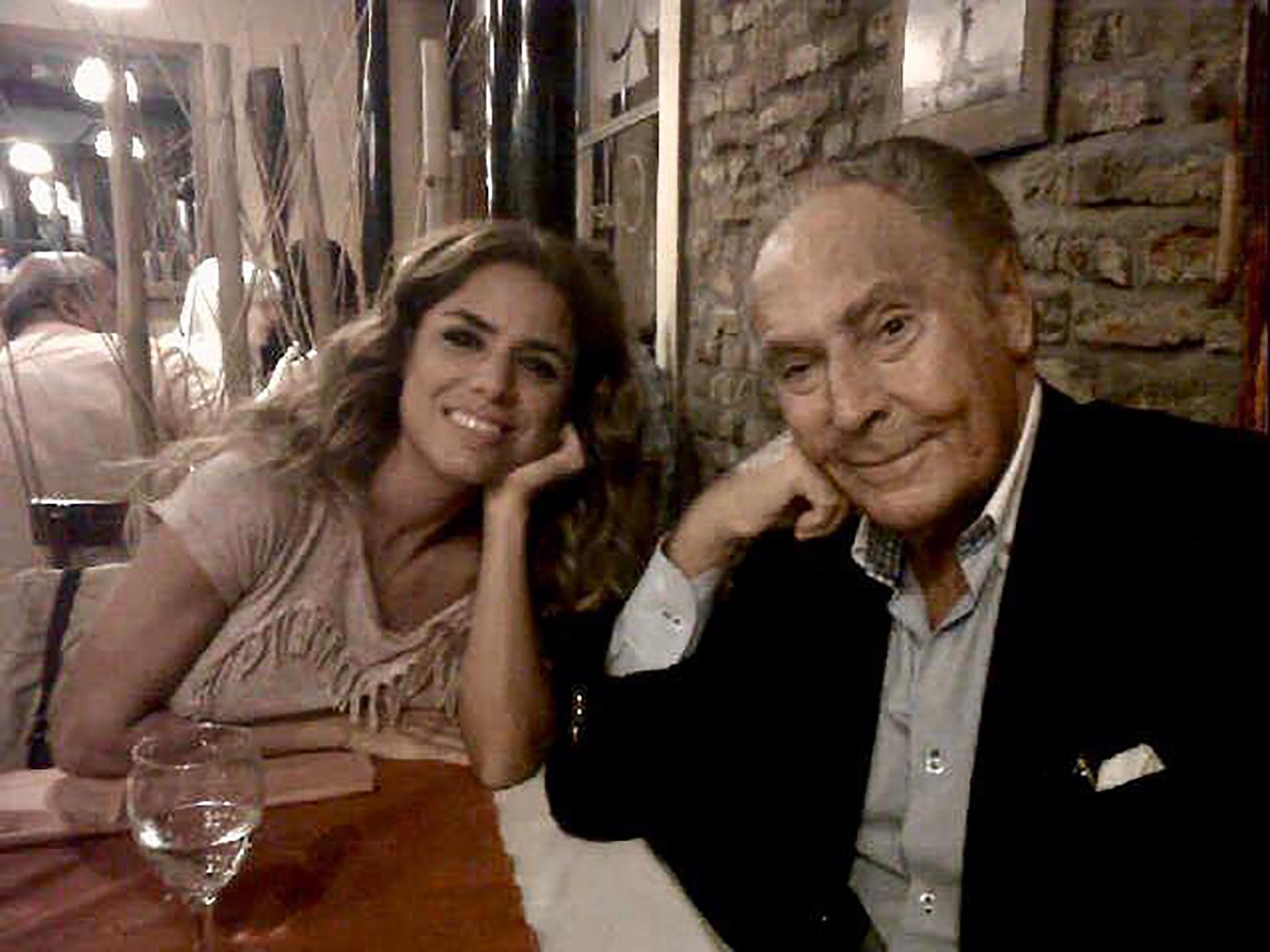 Marina y su padre, el inolvidable Juan Carlos Calabró
