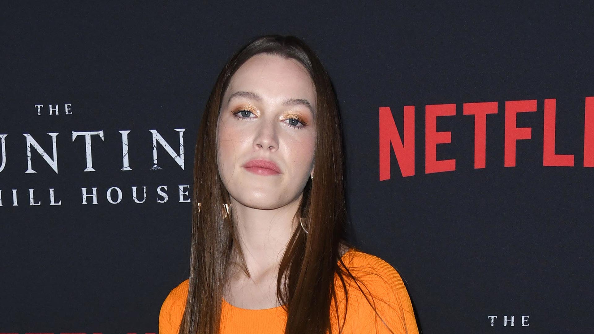 Victoria Pedretti en el estreno de “The Haunting of Hill House”(Foto: Birdie Thompson/AdMedia /Sipa USA)
