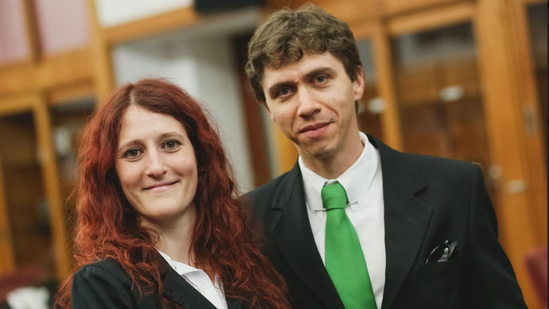 Ezequiel Pawelko y Nadia Barreiro son los creadores de Aerolidar, ganadores de un reciente premio