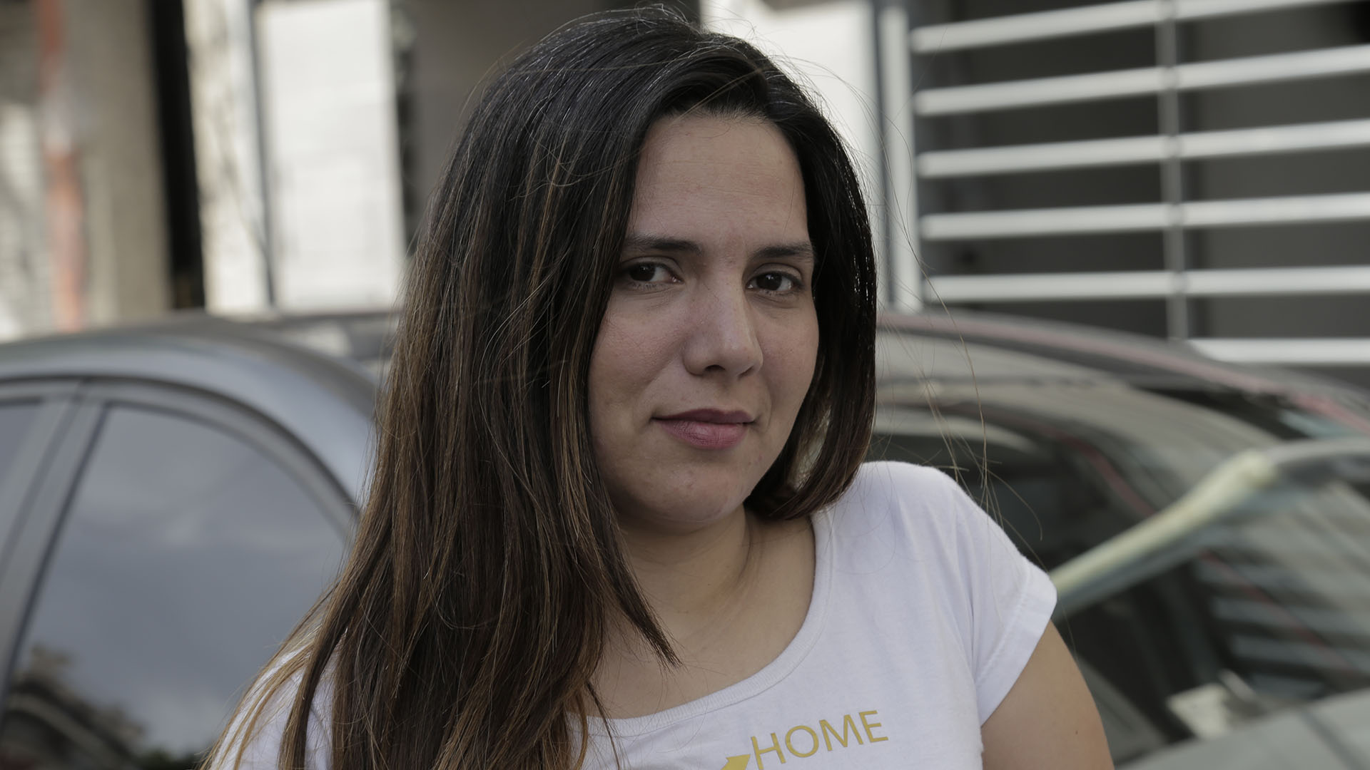 La joven llegó a la Argentina junto a su pequeña hija