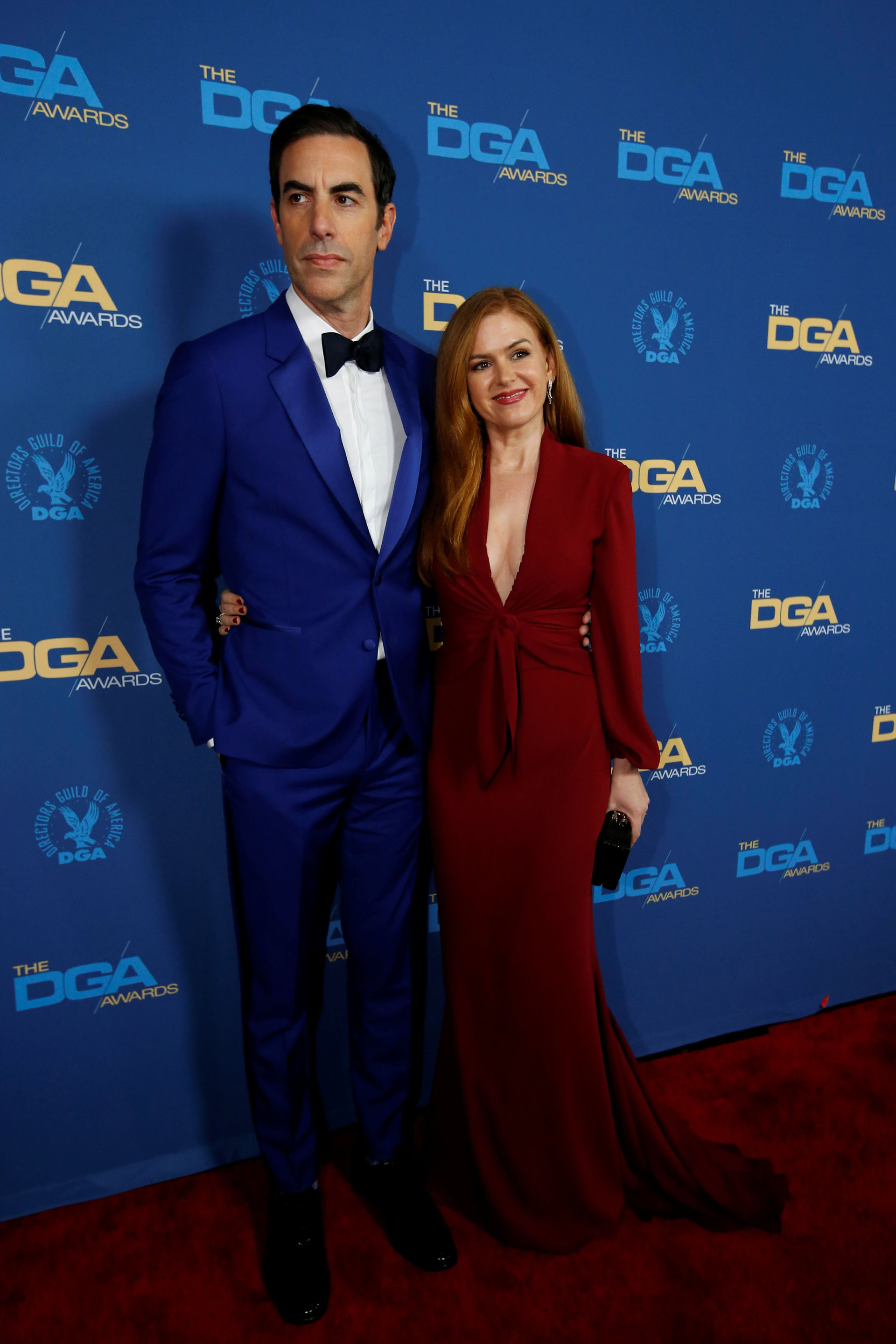 Sacha Baron Cohen y su mujer Isla Fisher