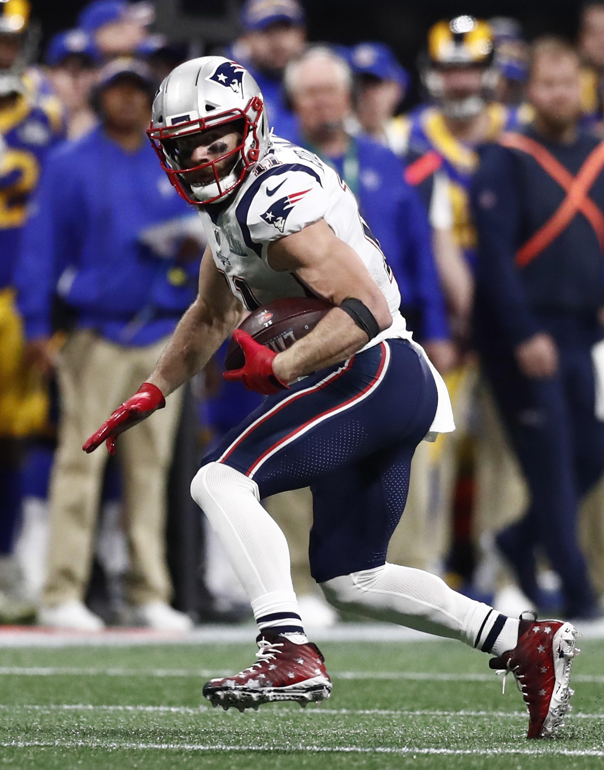 Julian Edelman de New England Patriots.