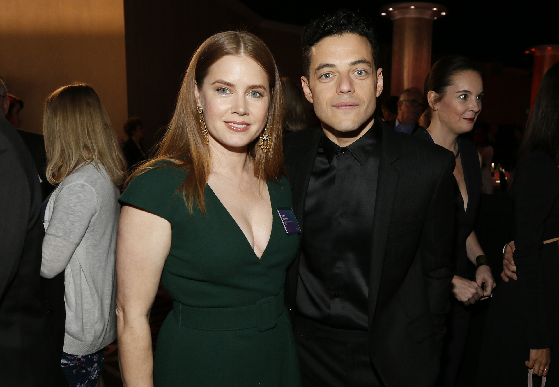 Amy Adams y Rami Malek