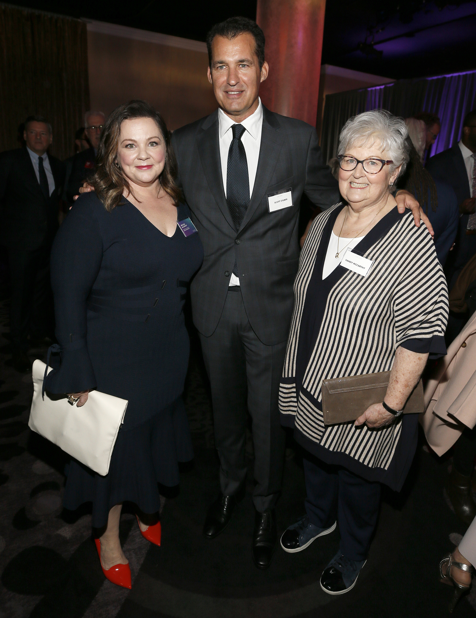Melissa McCarthy, Scott Stuber y Sandy McCarthy