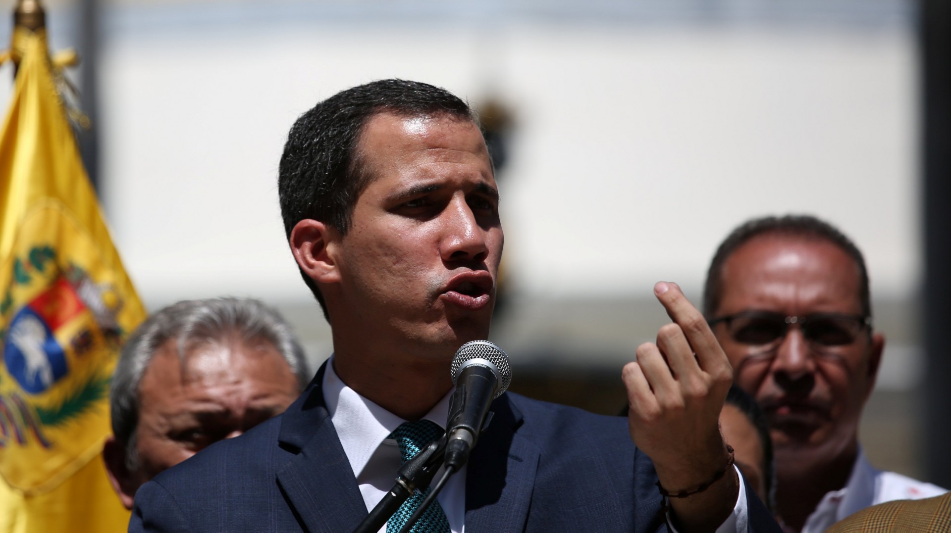 Juan Guaidó, presidente interino de Venezuela proclamado por la Asamblea Nacional