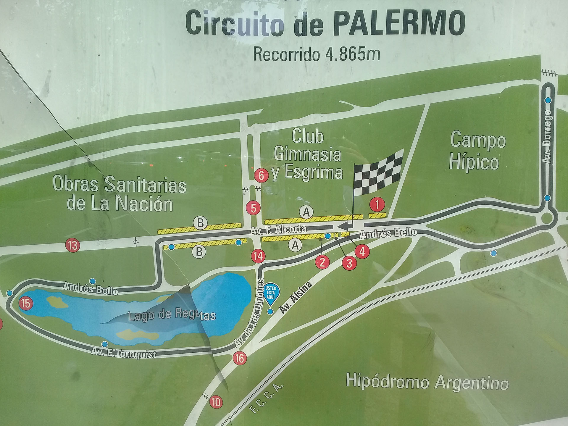 Así es el recorrido de 4.865 metros que antecedió al Autódromo
