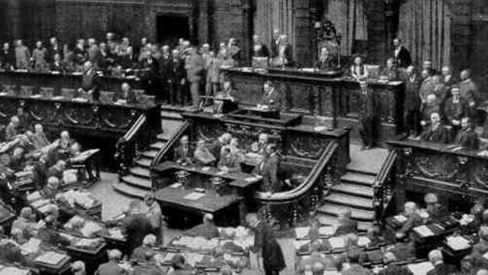 La asamblea constituyente en Weimar